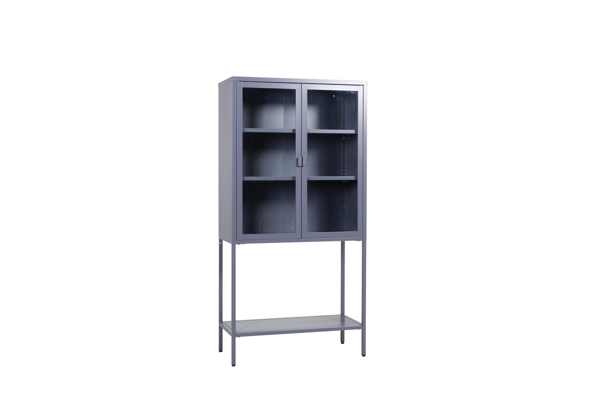 Venture Home Misha - High Wide Skænk w shelf - Grey