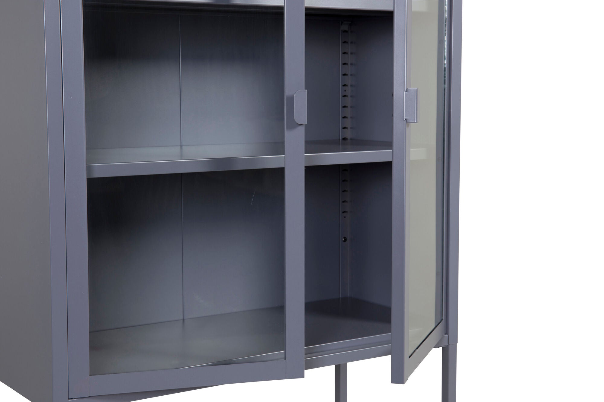 Venture Home Misha - High Wide Skænk w shelf - Grey
