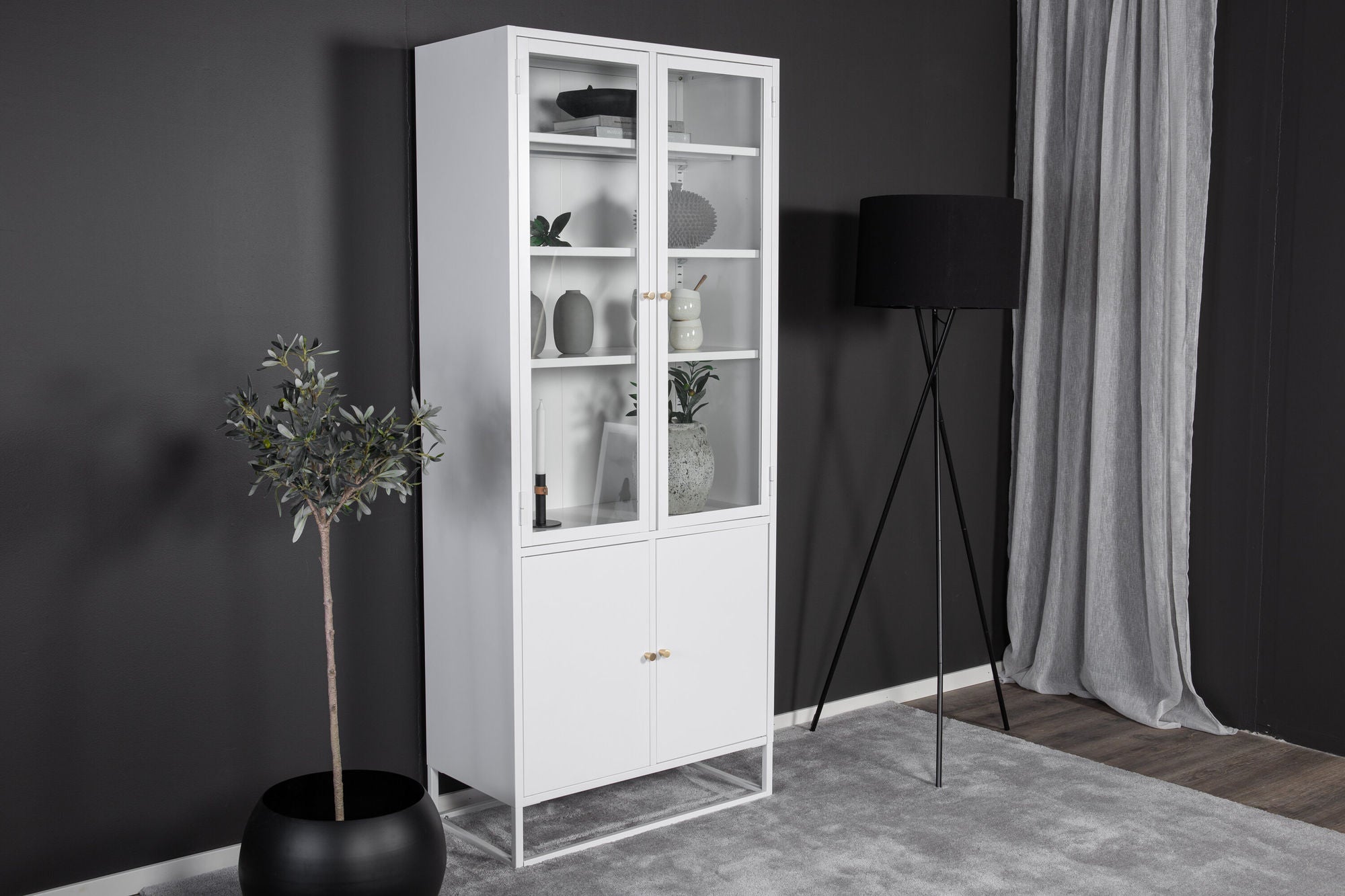 Venture Home Bakal - Covered reol - White - Ersätts av 28069-201