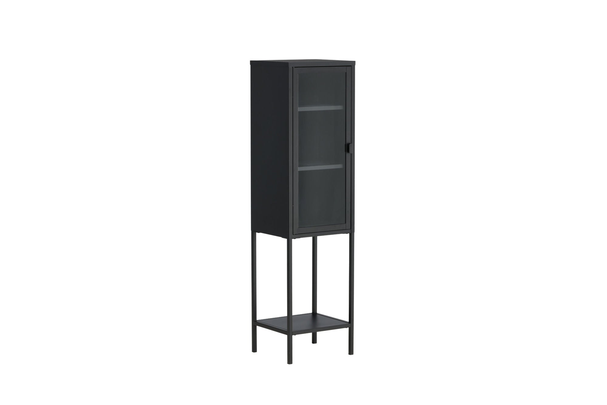 Venture Home Misha - High Thin Skænk w shelf - Black - Ersätts av 25358-208