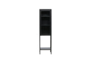 Venture Home Misha - High Thin Skænk w shelf - Black - Ersätts av 25358-208
