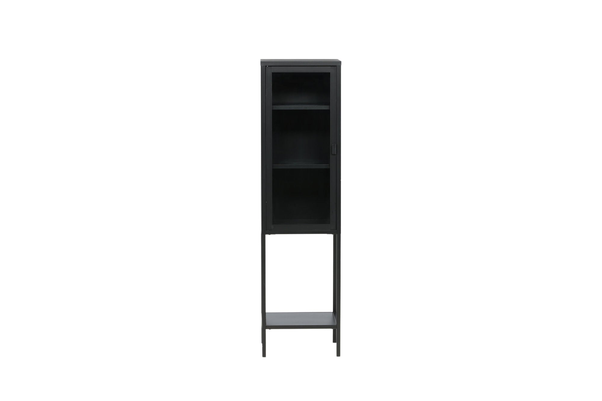 Venture Home Misha - High Thin Skænk w shelf - Black - Ersätts av 25358-208