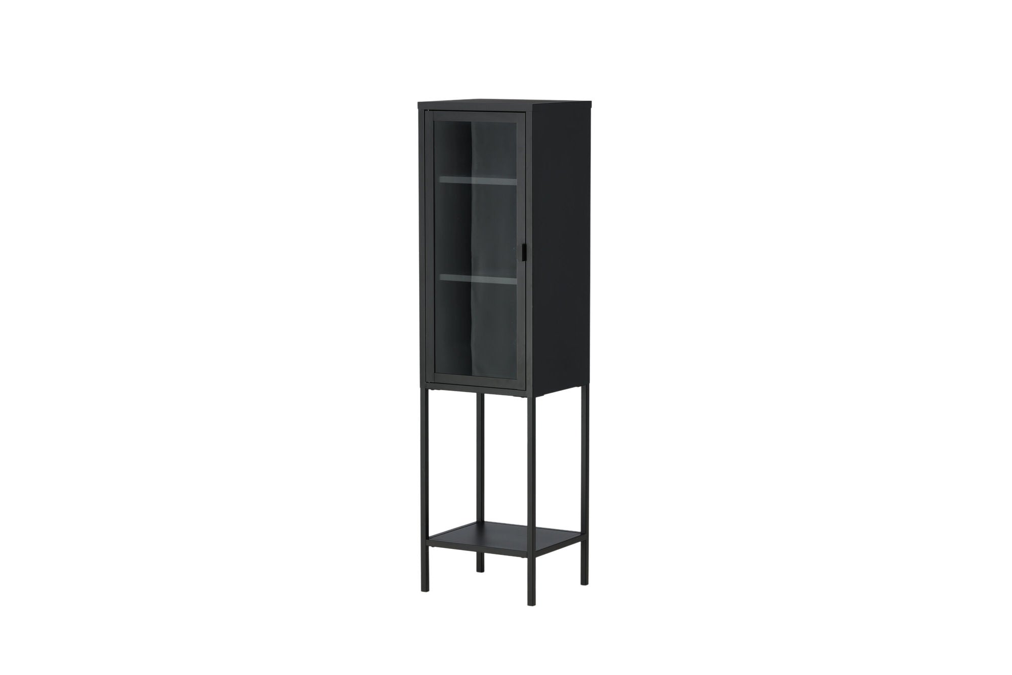 Venture Home Misha - High Thin Skænk w shelf - Black - Ersätts av 25358-208