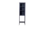 Venture Home Misha - High Thin Skænk w shelf - Grey