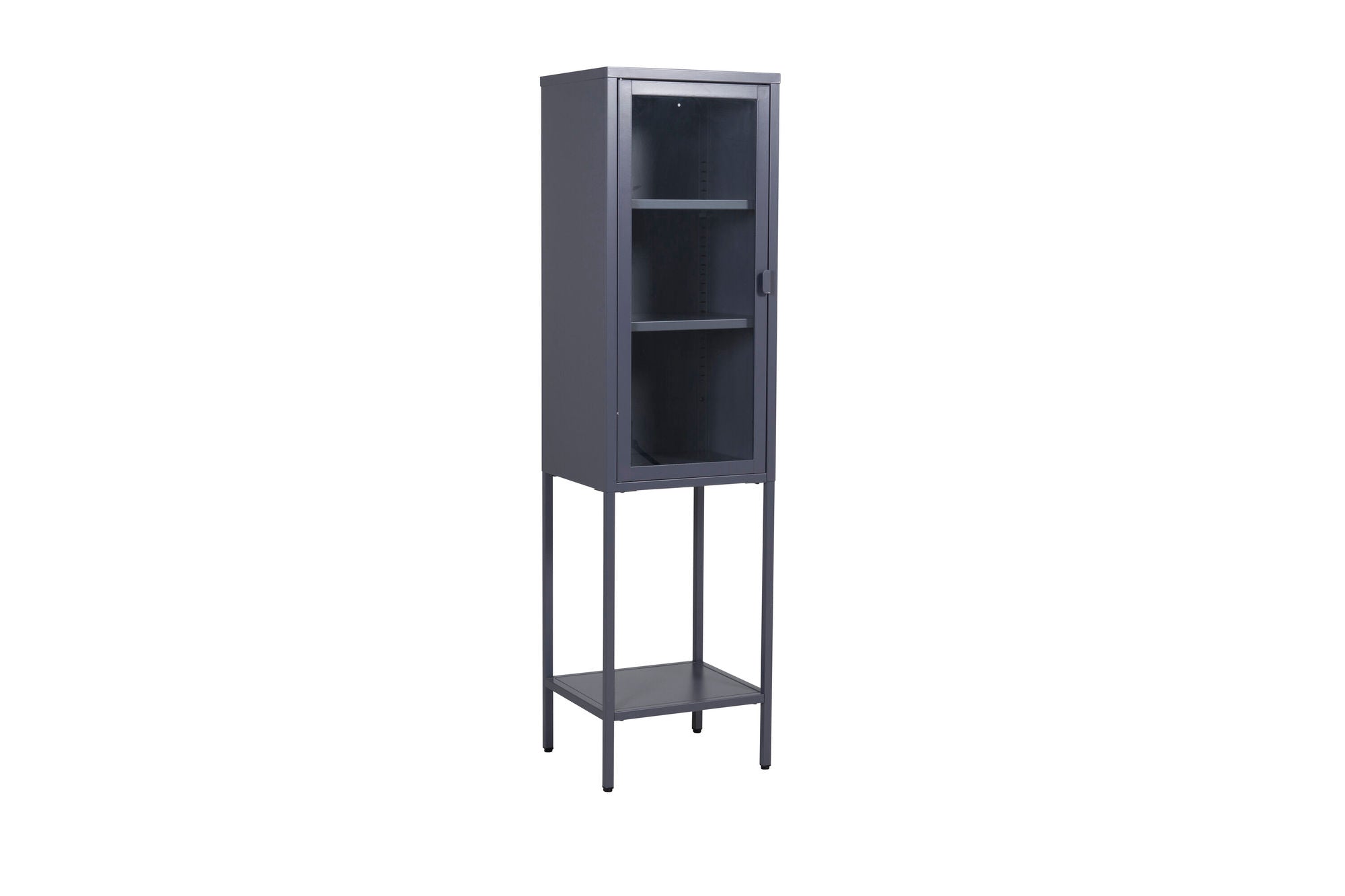 Venture Home Misha - High Thin Skænk w shelf - Grey