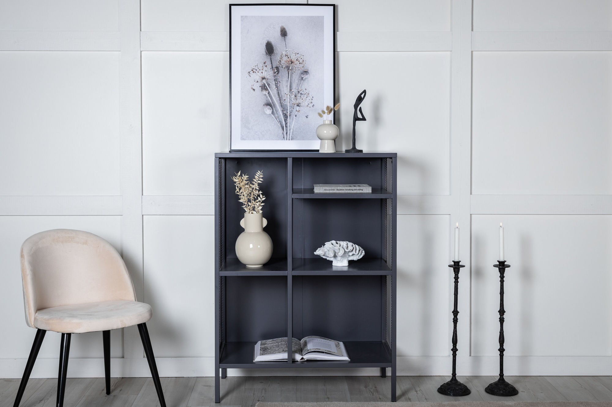 Venture Home Misha - Book Case Mesh - Grey