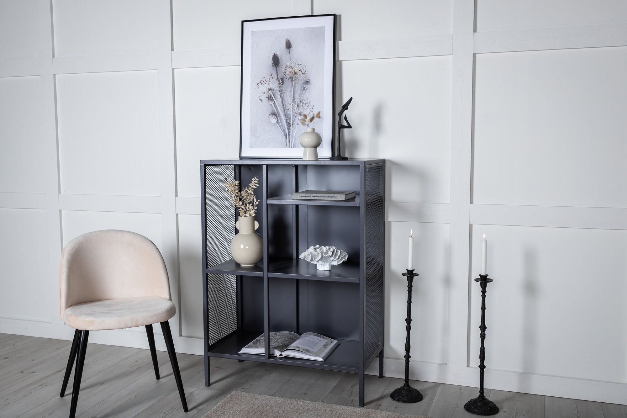 Venture Home Misha - Book Case Mesh - Grey