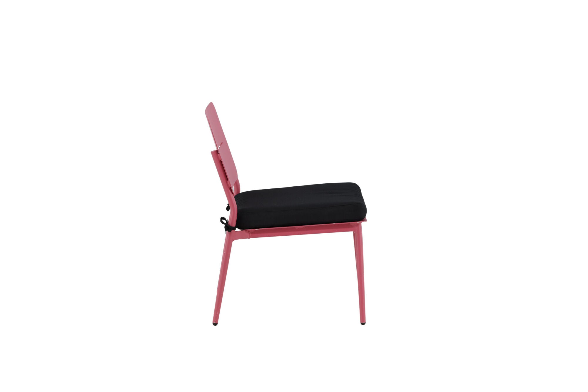 Venture Home Lina Lounge stol 2-pack - Pink / Black Cushion