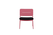 Venture Home Lina Lounge stol 2-pack - Pink / Black Cushion