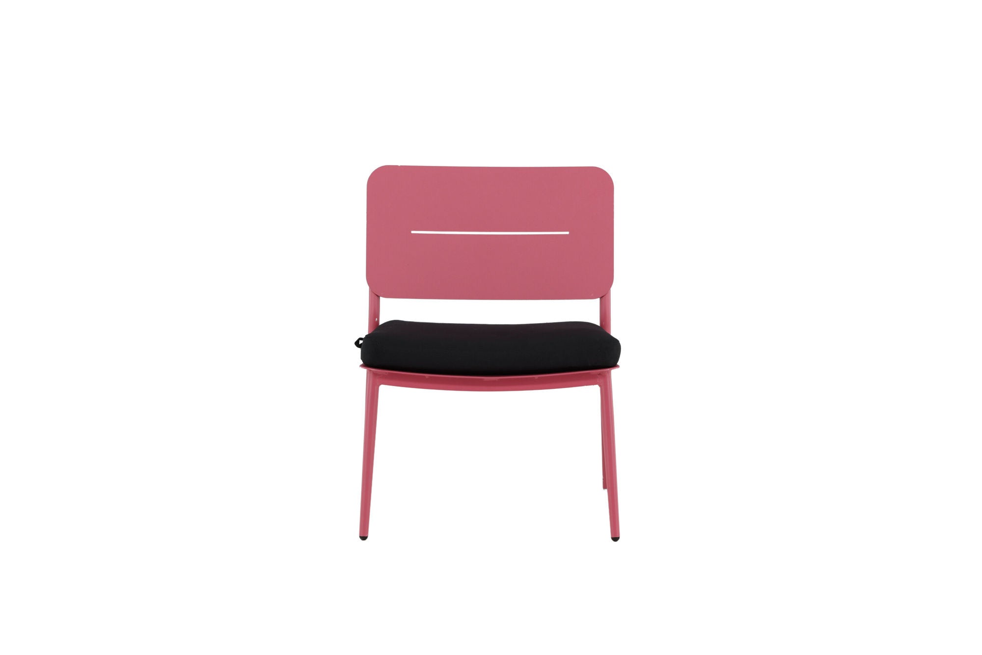 Venture Home Lina Lounge stol 2-pack - Pink / Black Cushion