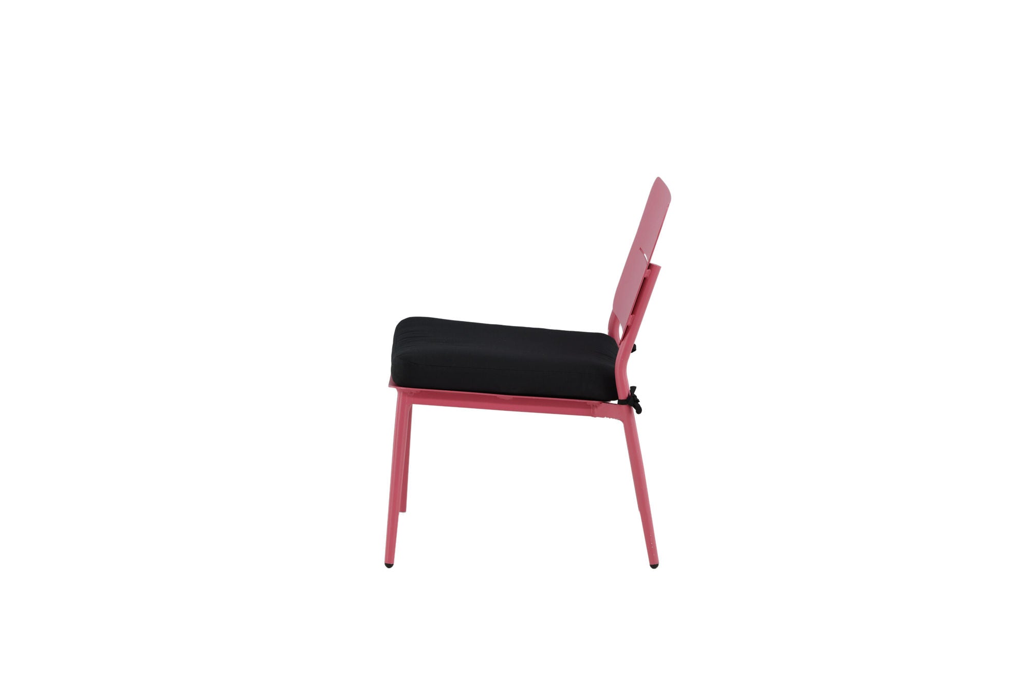 Venture Home Lina Lounge stol 2-pack - Pink / Black Cushion