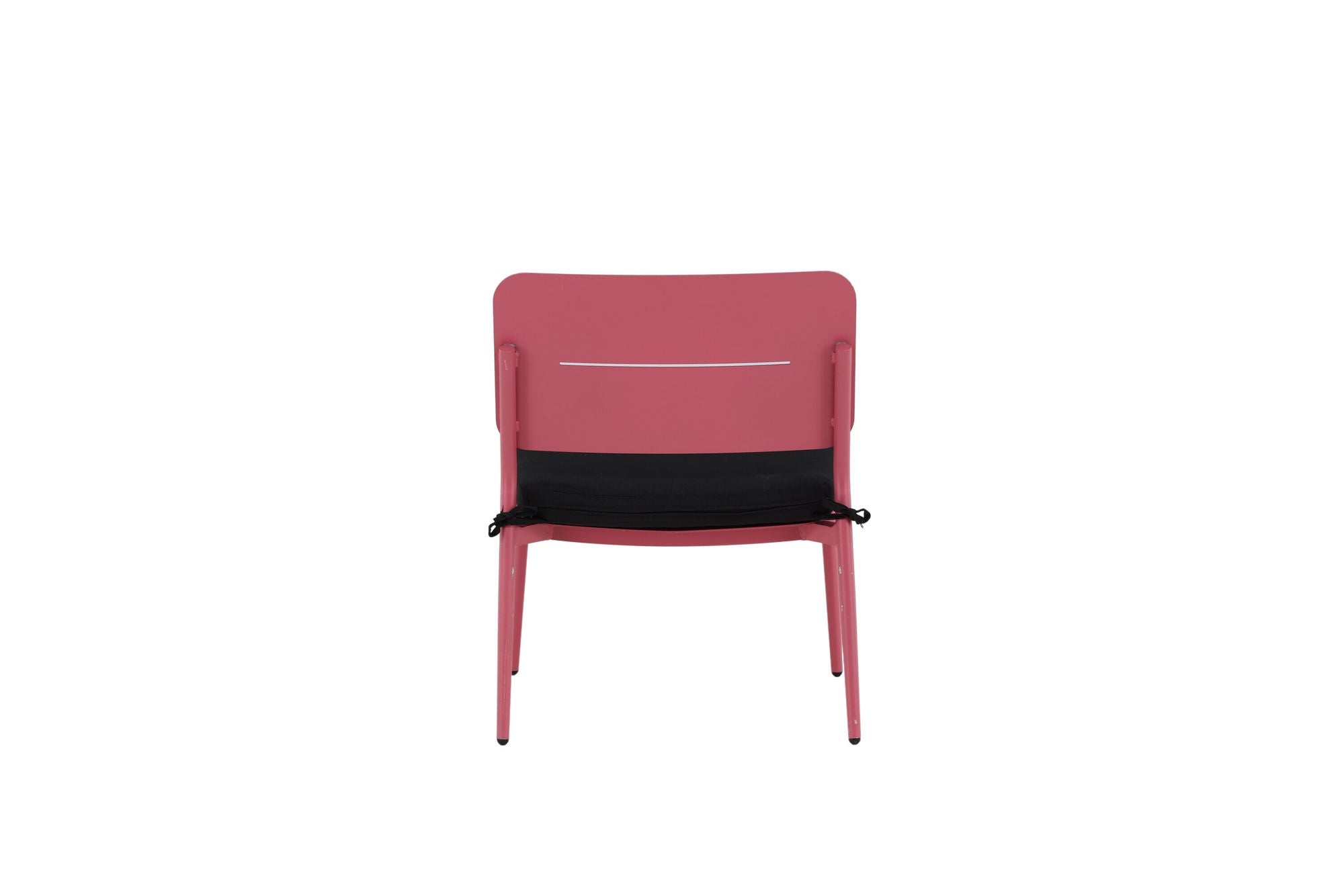 Venture Home Lina Lounge stol 2-pack - Pink / Black Cushion