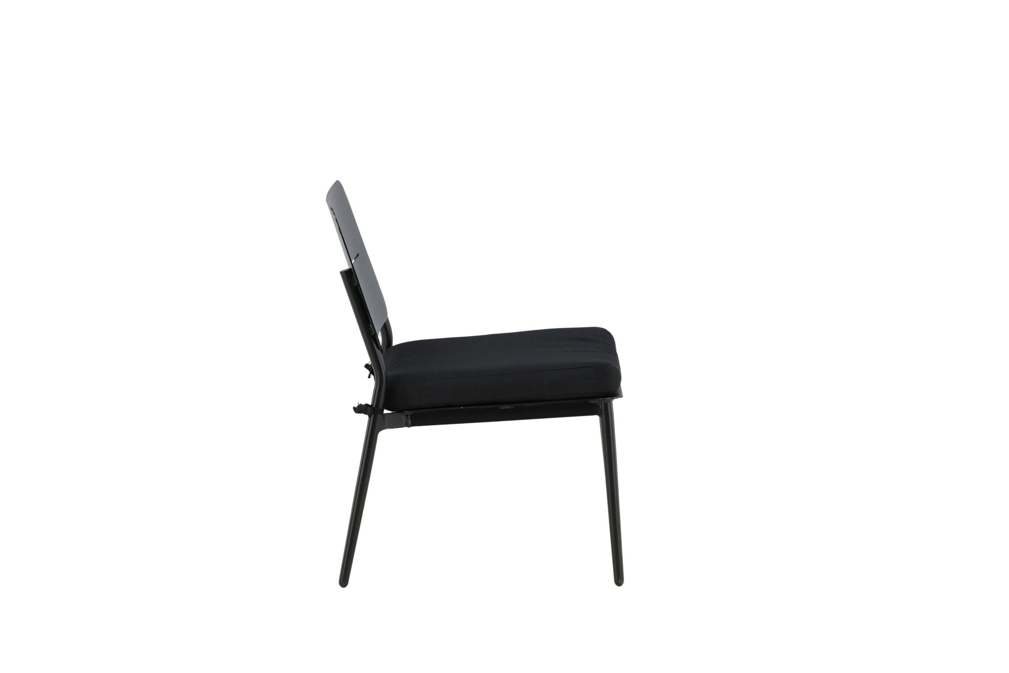 Venture Home Lina Lounge stol 2-pack - Black / Black Cushion