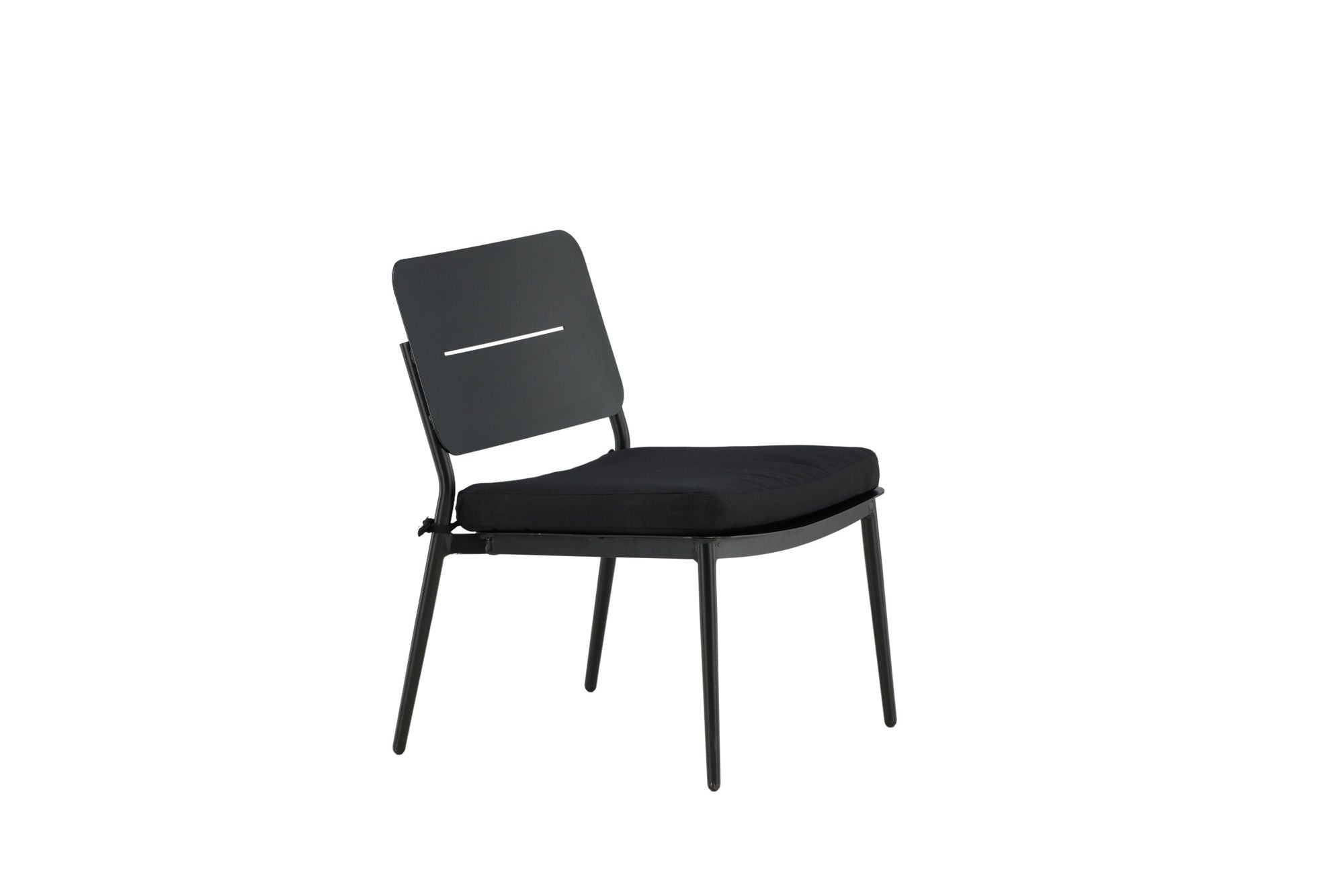 Venture Home Lina Lounge stol 2-pack - Black / Black Cushion