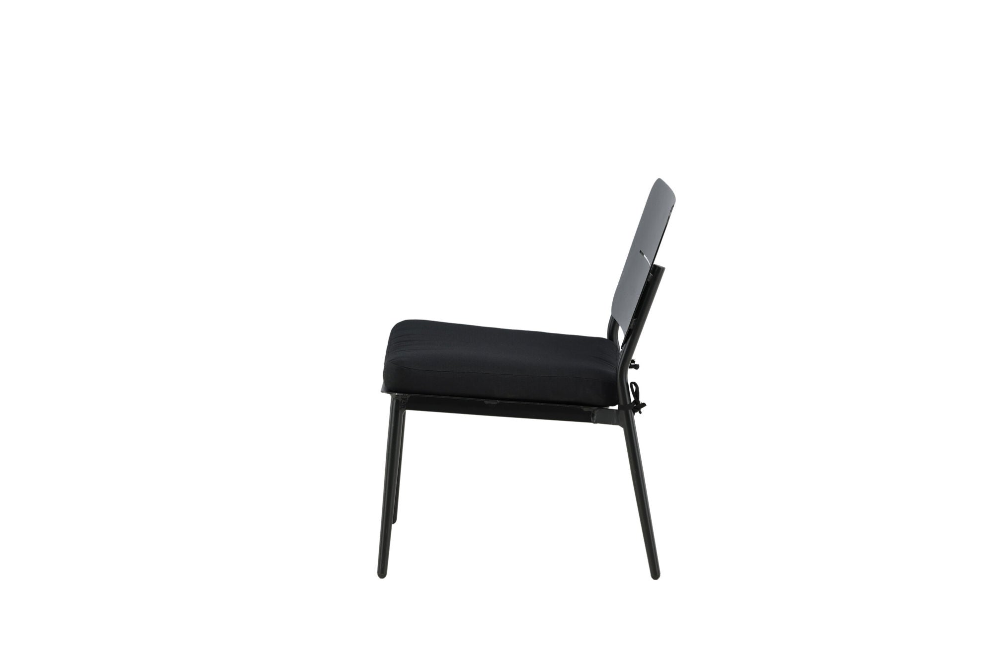 Venture Home Lina Lounge stol 2-pack - Black / Black Cushion