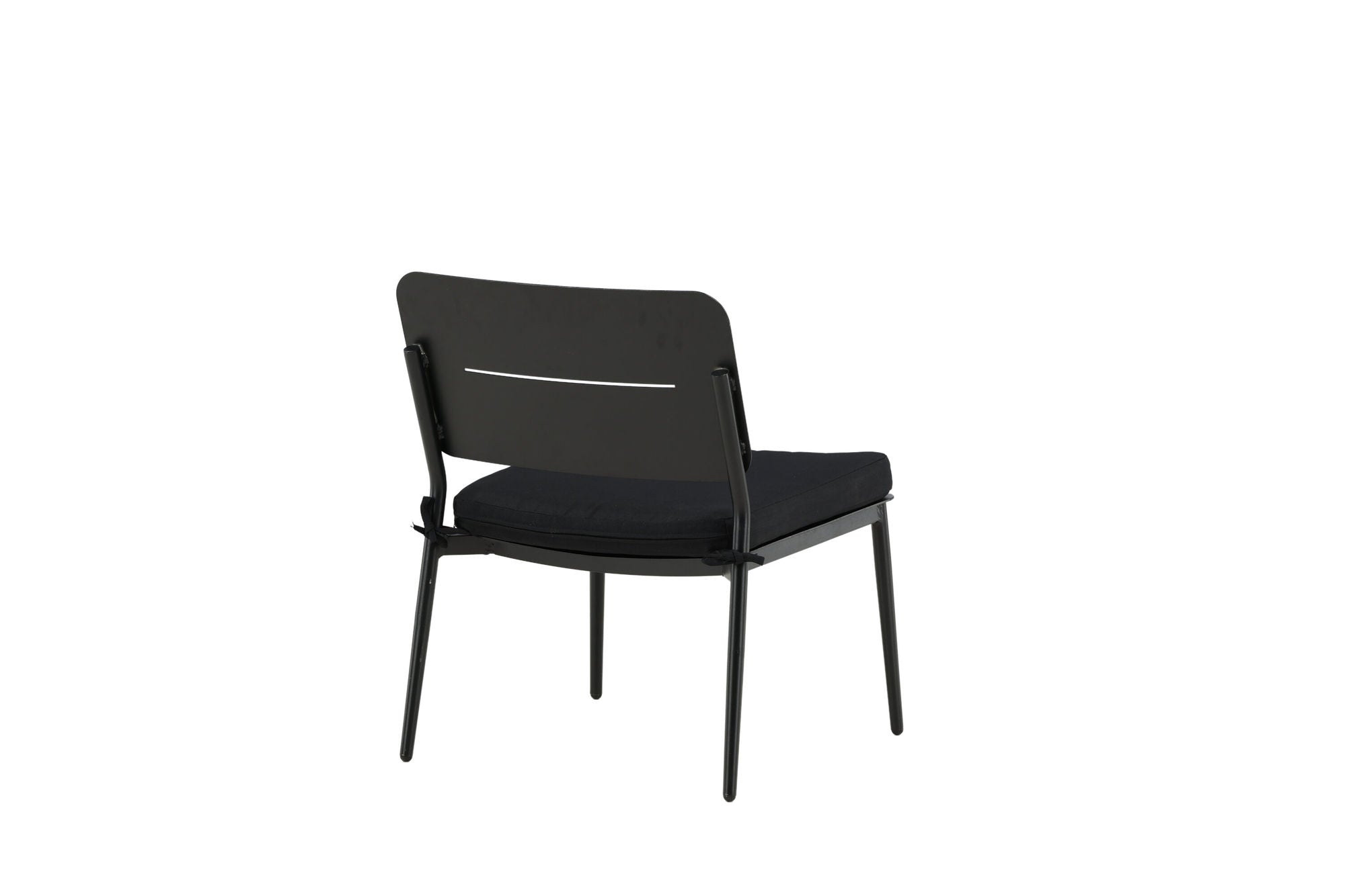 Venture Home Lina Lounge stol 2-pack - Black / Black Cushion