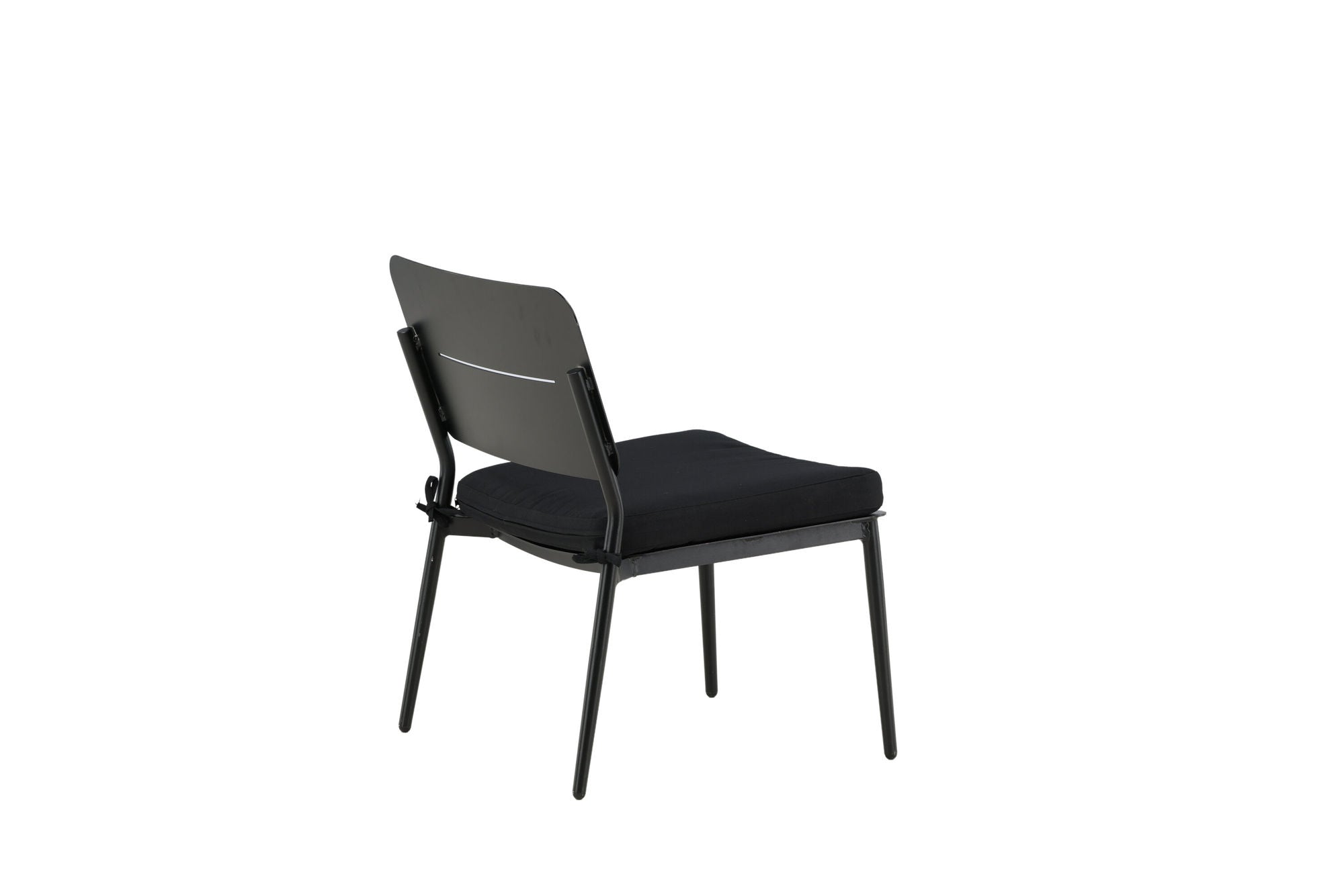 Venture Home Lina Lounge stol 2-pack - Black / Black Cushion
