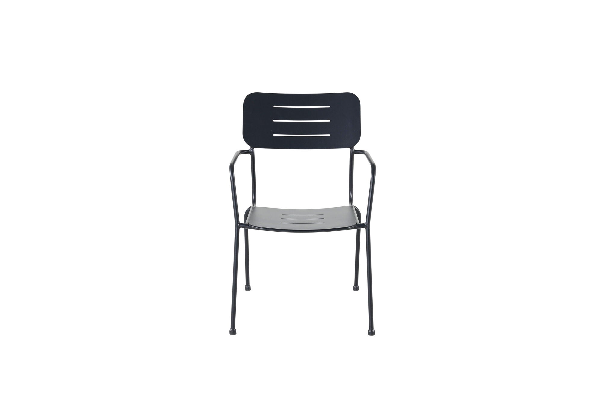 Venture Home Nicke Spisebordsstol W. Armrest 2-pack - Black Steel