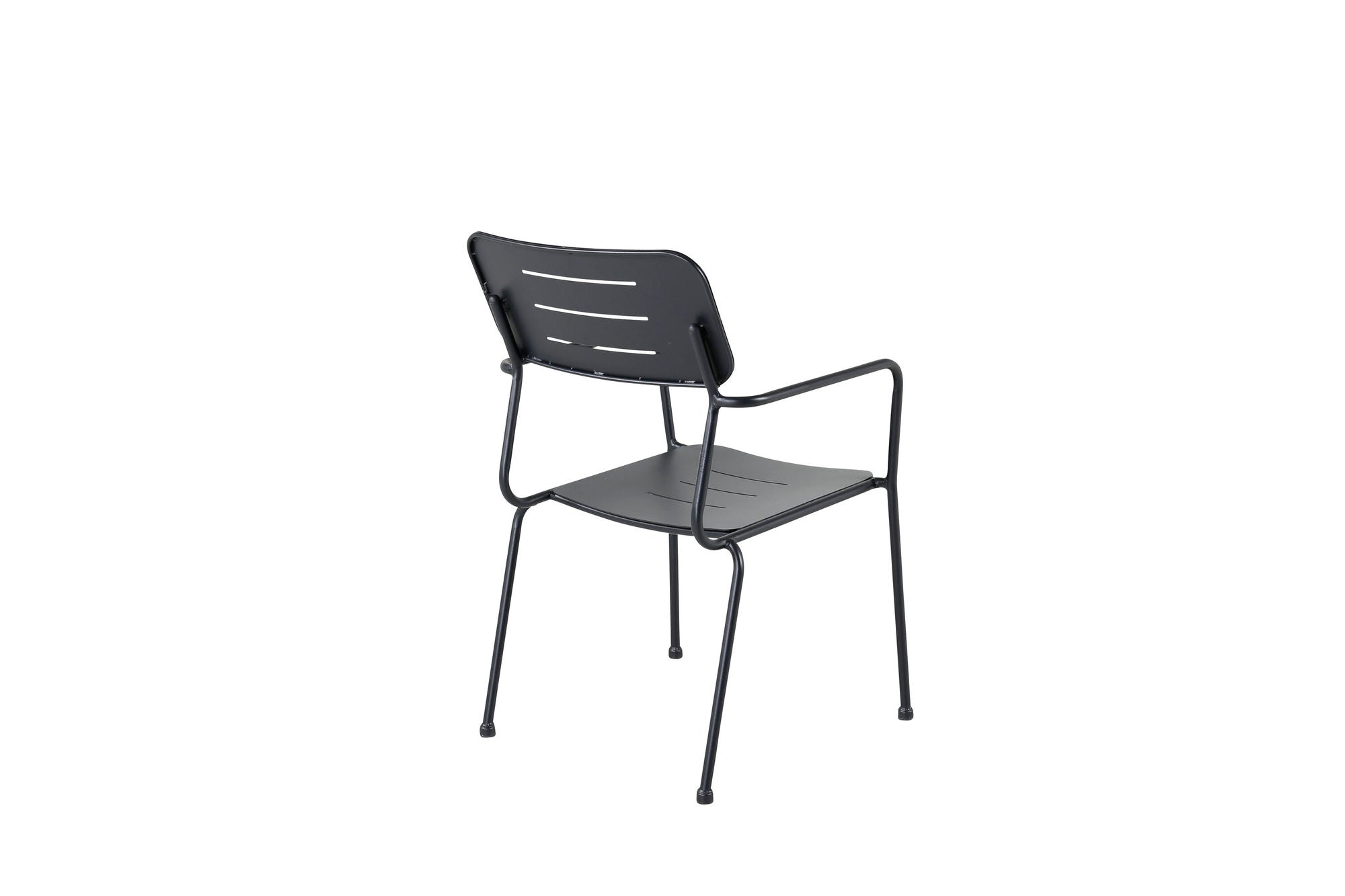 Venture Home Nicke Spisebordsstol W. Armrest 2-pack - Black Steel