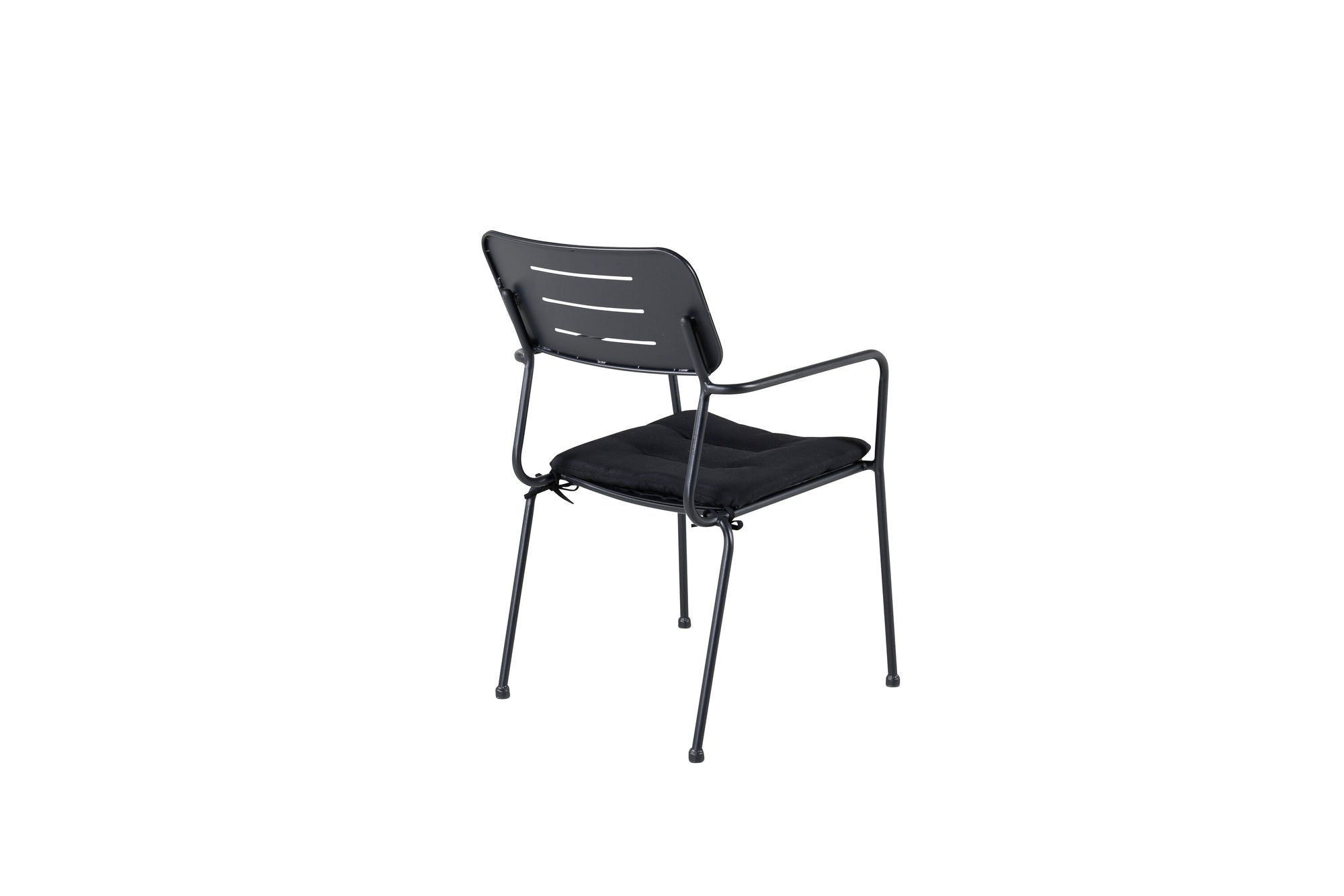 Venture Home Nicke Spisebordsstol W. Armrest 2-pack - Black Steel