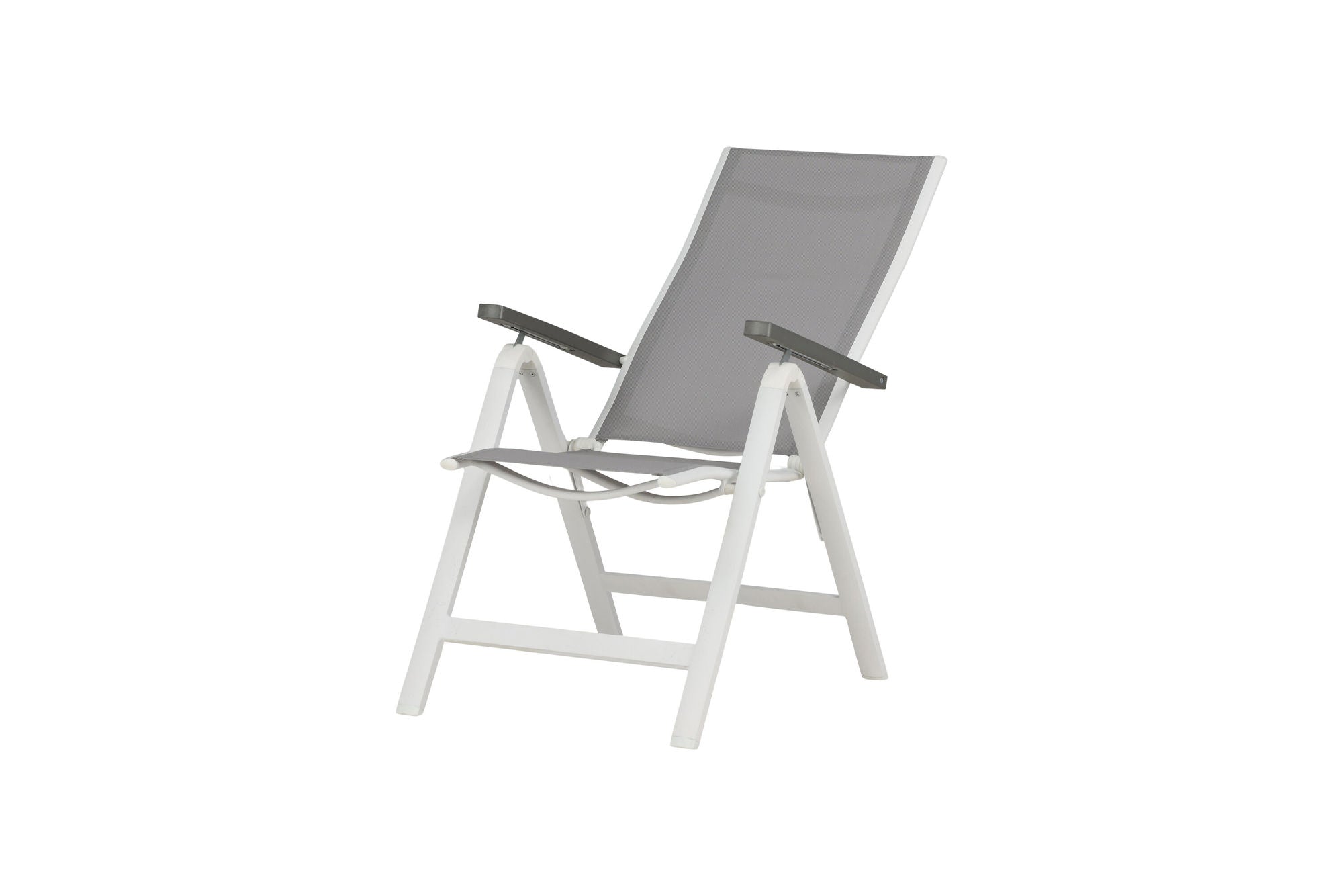 Venture Home Albany Light 5-pos 2-pack White Alu / Grey Textilene