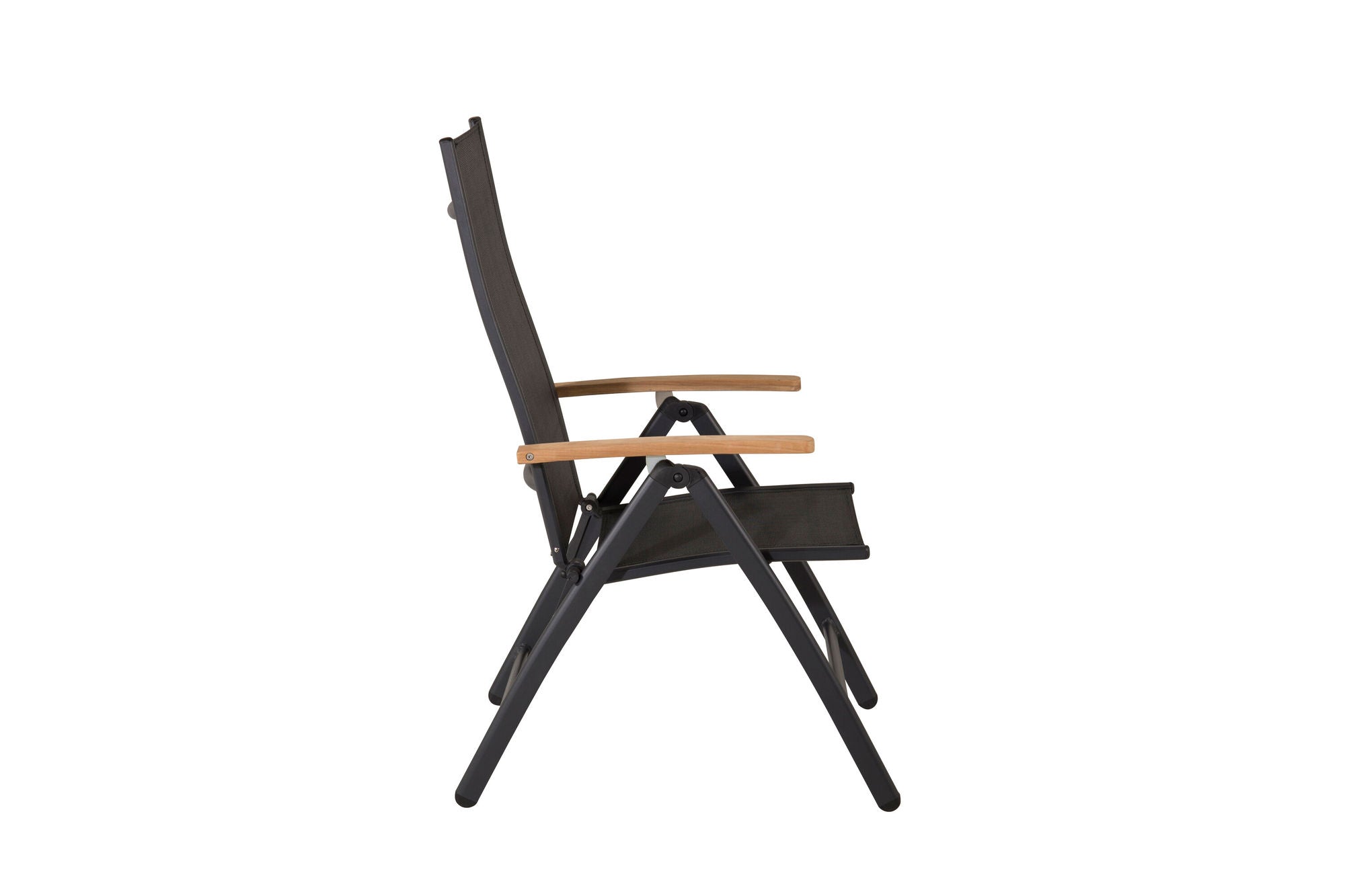 Venture Home Panama Light 5-pos stol 2-pack Black / Black