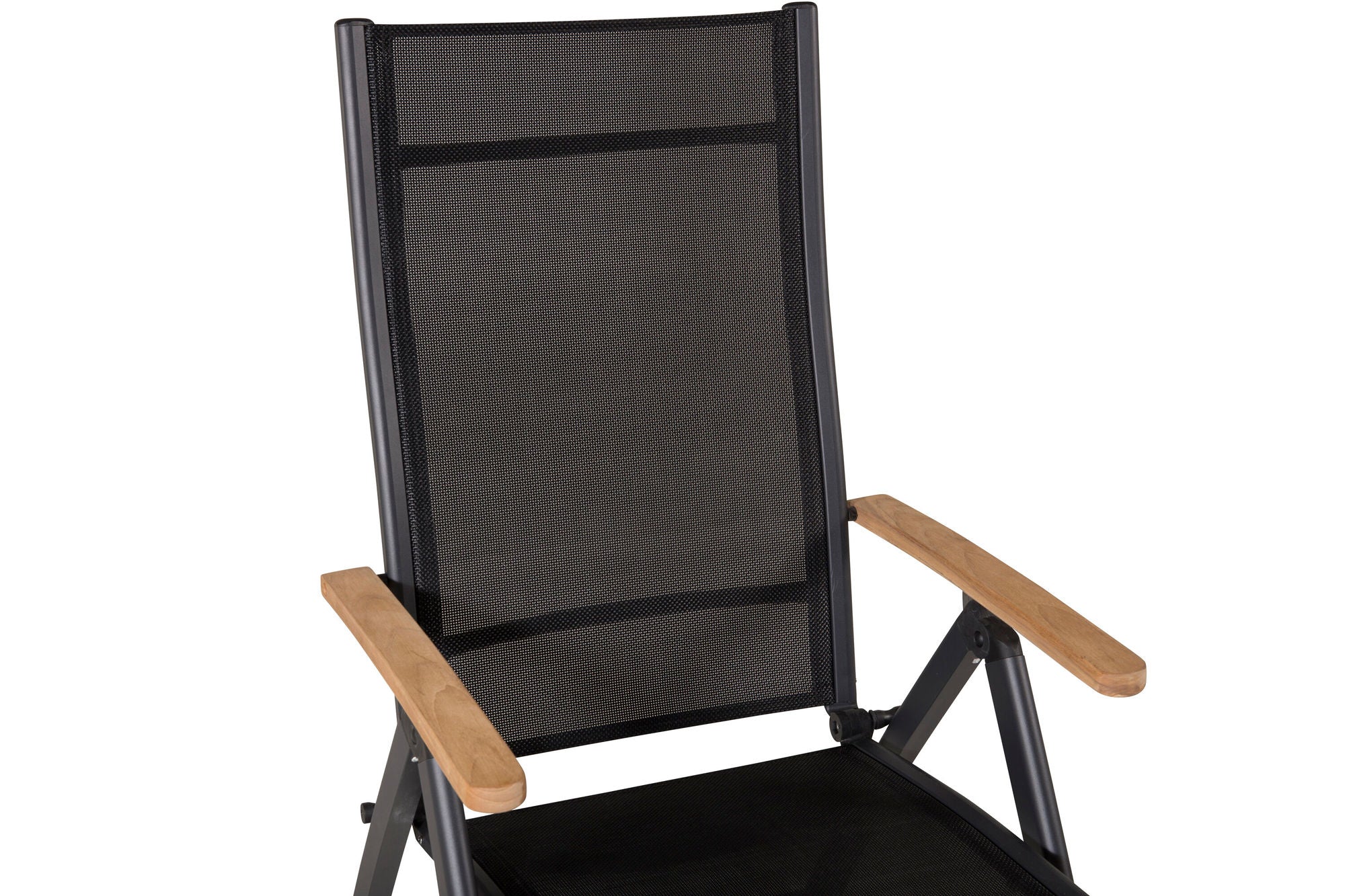 Venture Home Panama Light 5-pos stol 2-pack Black / Black