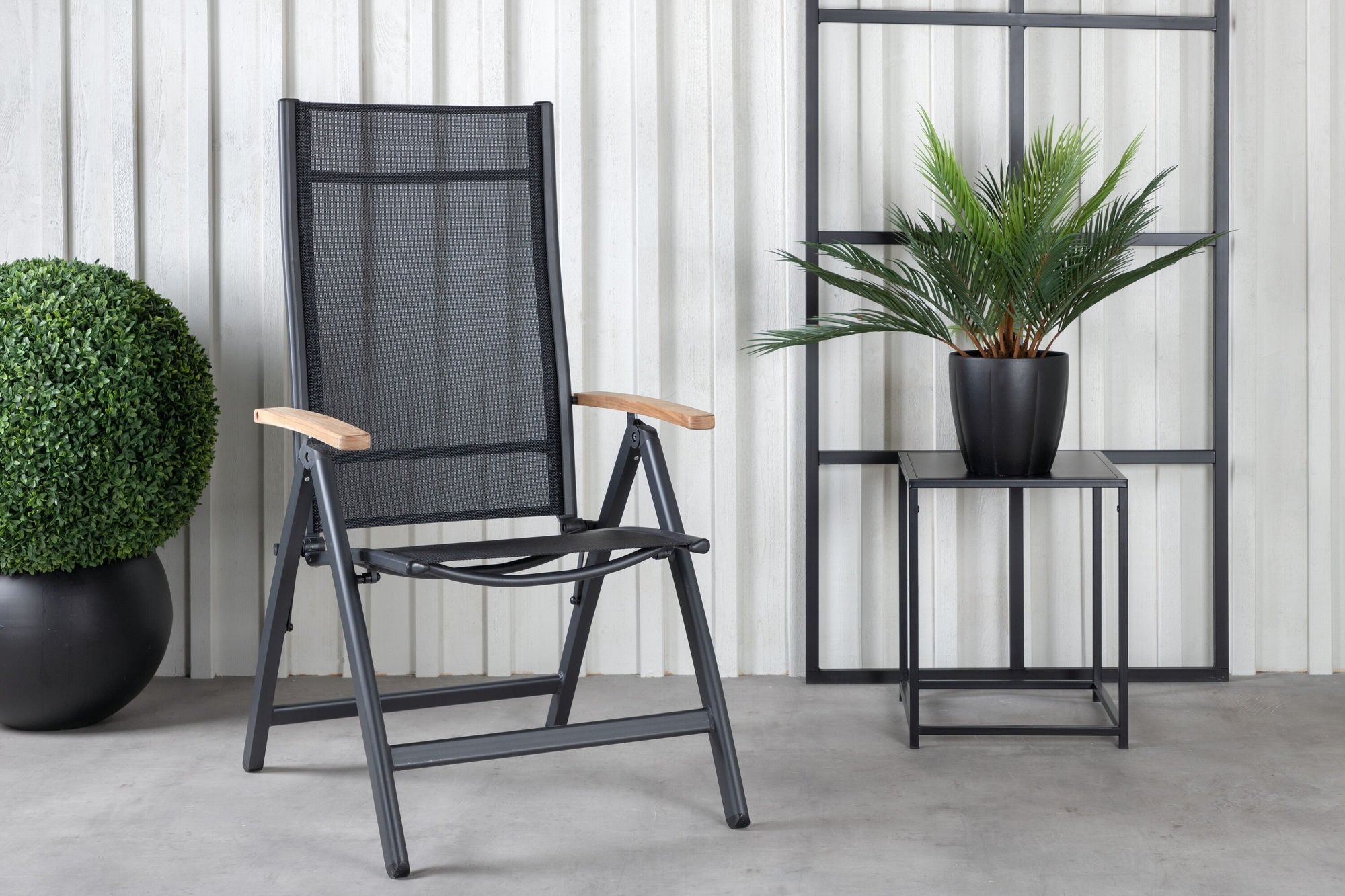 Venture Home Panama Light 5-pos stol 2-pack Black / Black