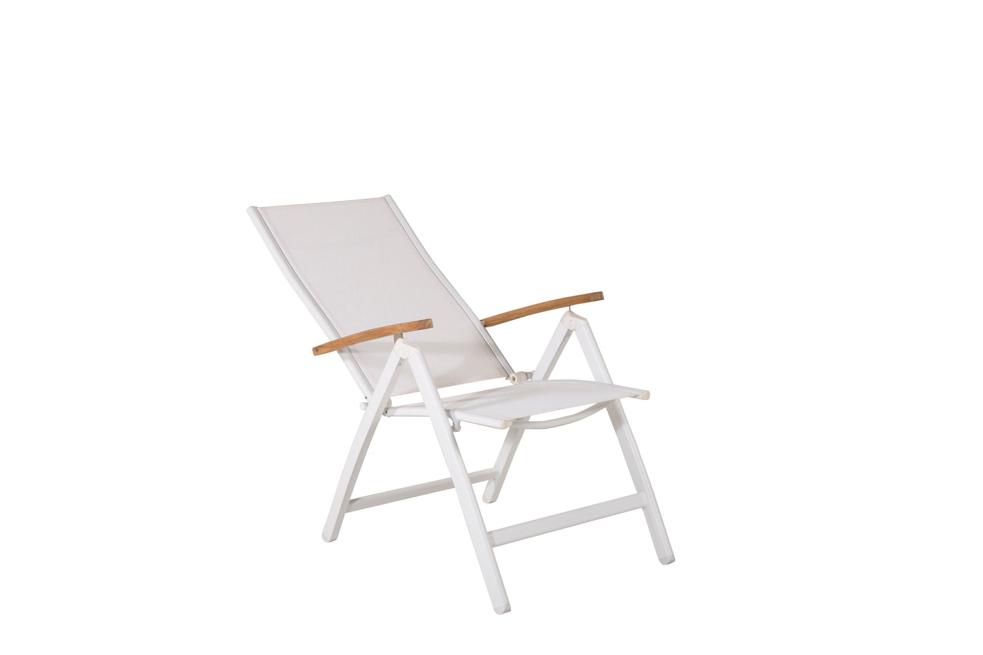 Venture Home Panama Light 5-pos stol 2-pack White / White