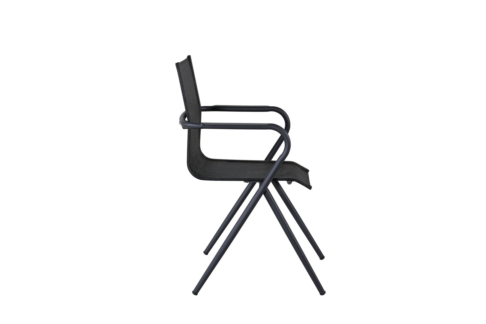 Venture Home Alina Spisebordsstol 6-pack - Black Alu / Black Textilene (Stackable stol)