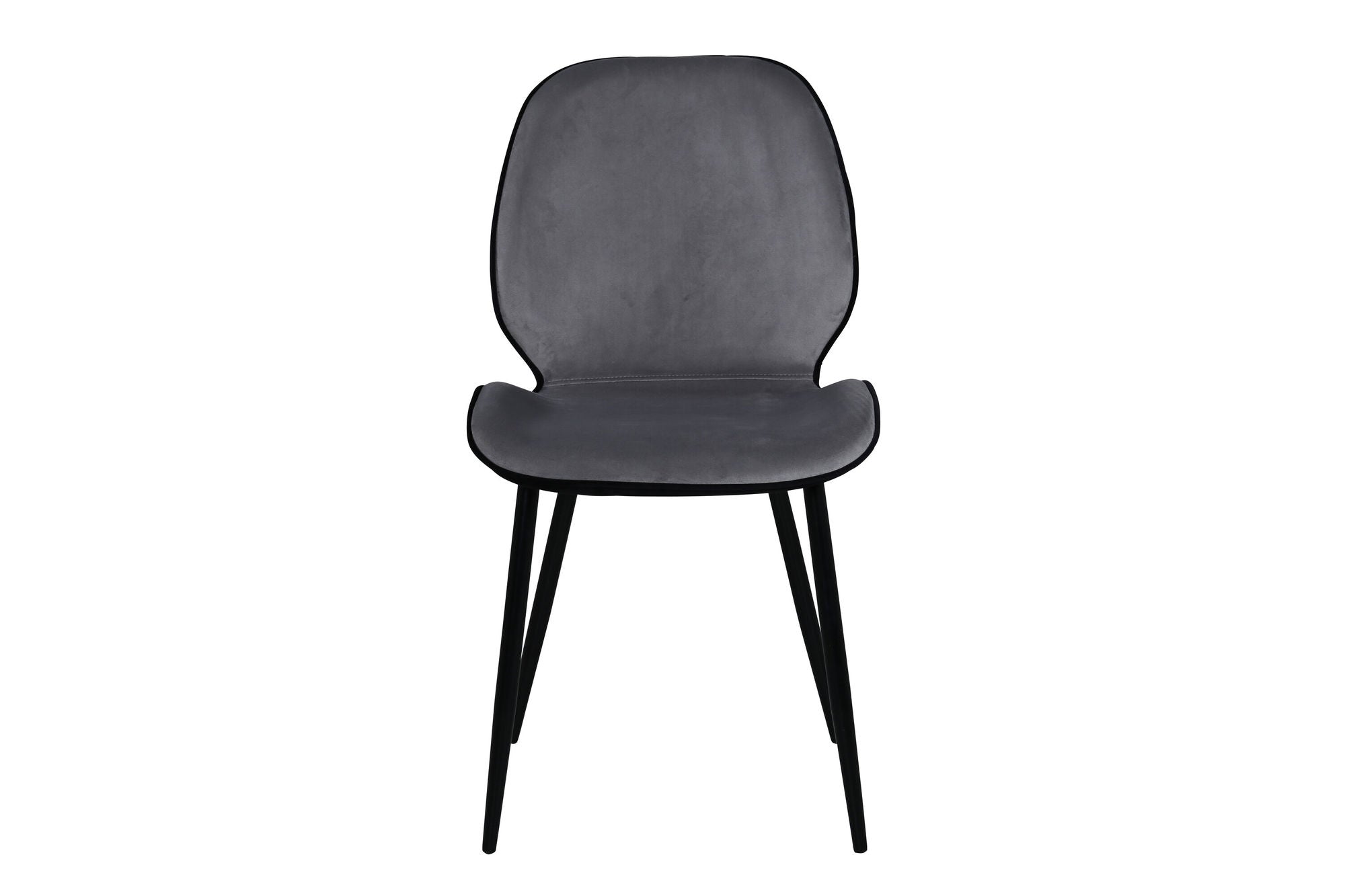 Venture Home Emma stol 2-pack - Black / Light Grey