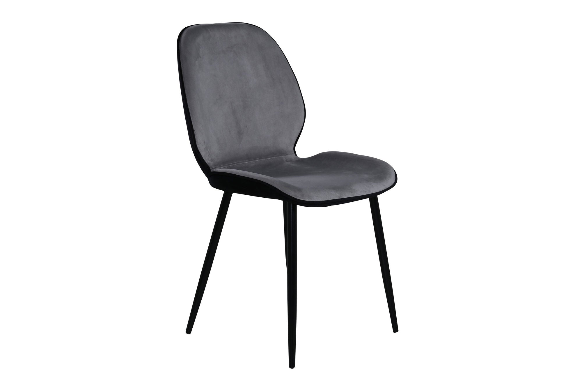 Venture Home Emma stol 2-pack - Black / Light Grey