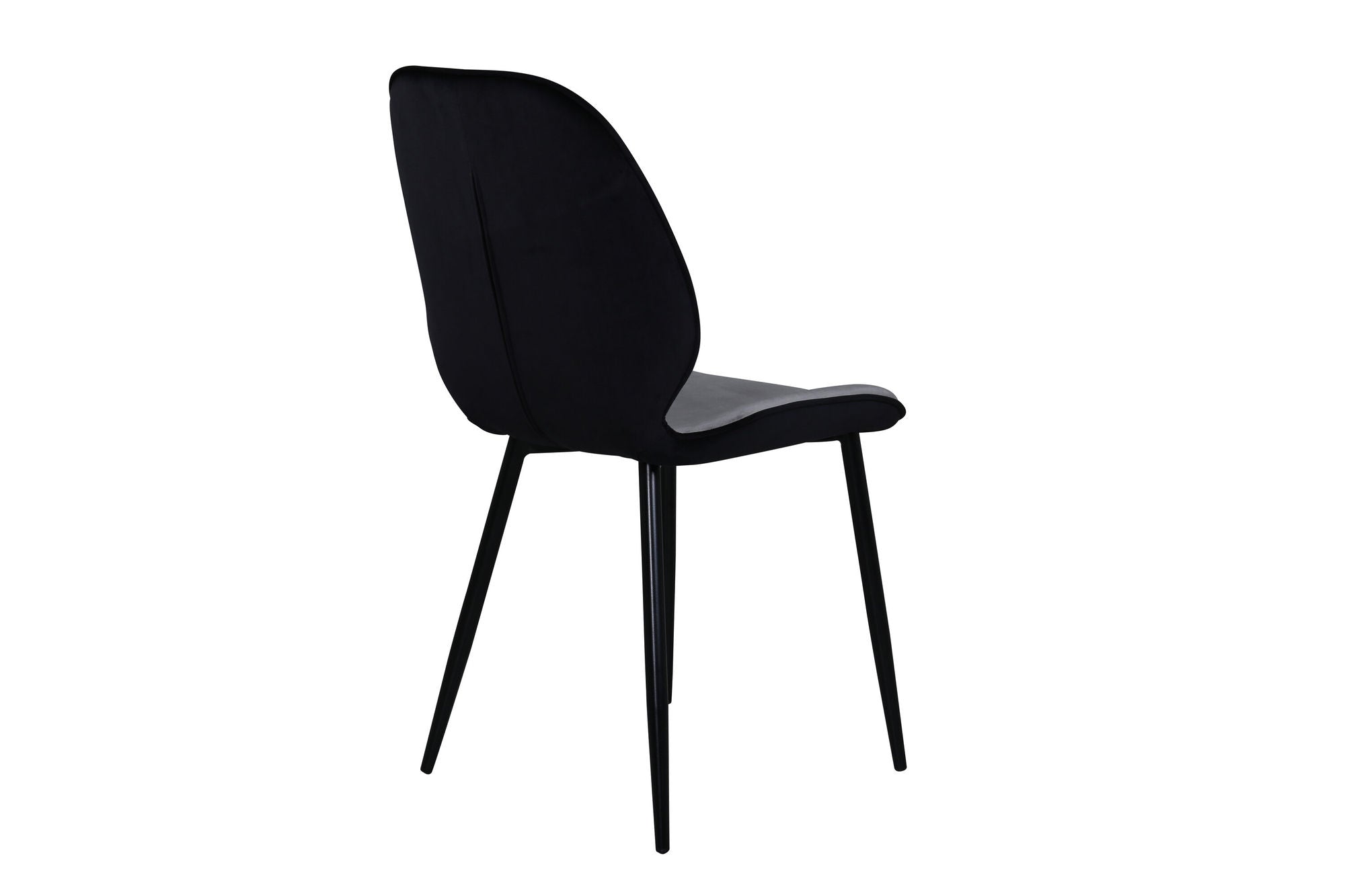 Venture Home Emma stol 2-pack - Black / Light Grey