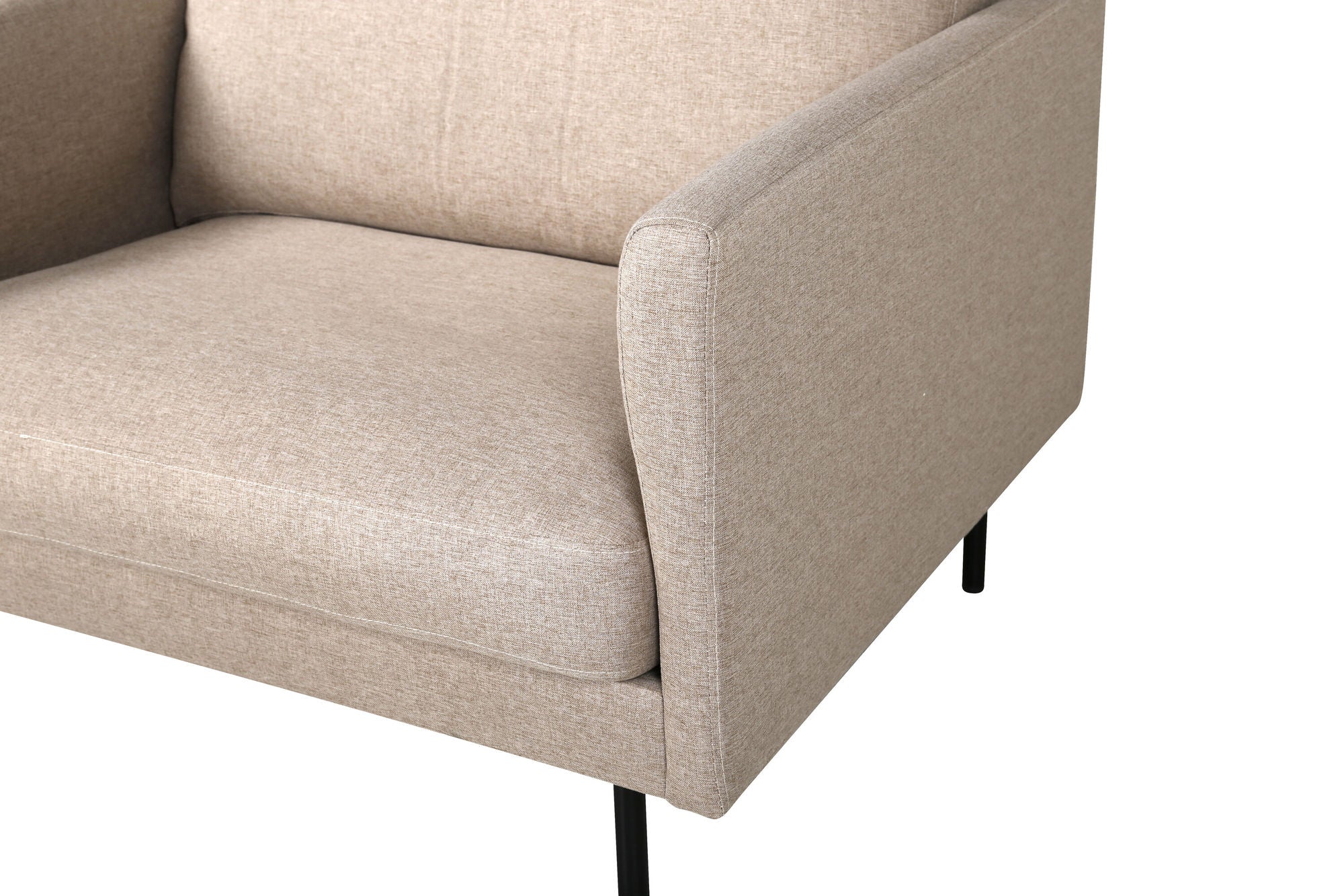 Venture Home Zoom stol - Black / Brown Fabric