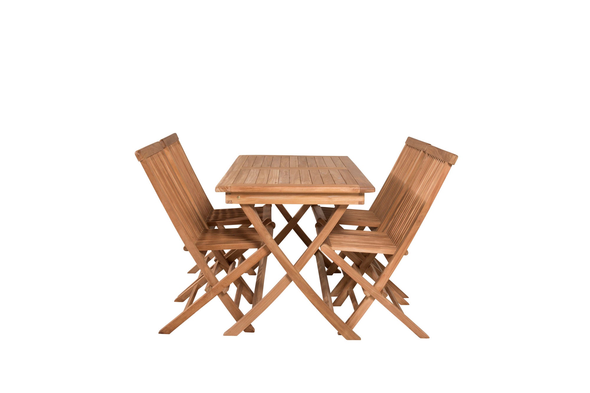 Venture Home Kenya spisebord 120*70*H75 - Teak+Kenya Folding stol w/o Armrest - Teak_4