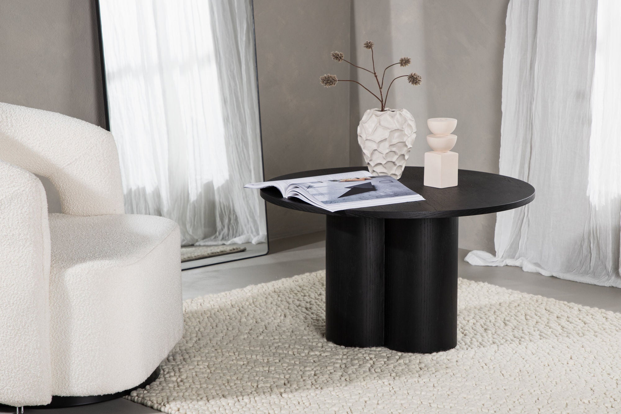Venture Home Olivia Sofa bord - Black Veneer