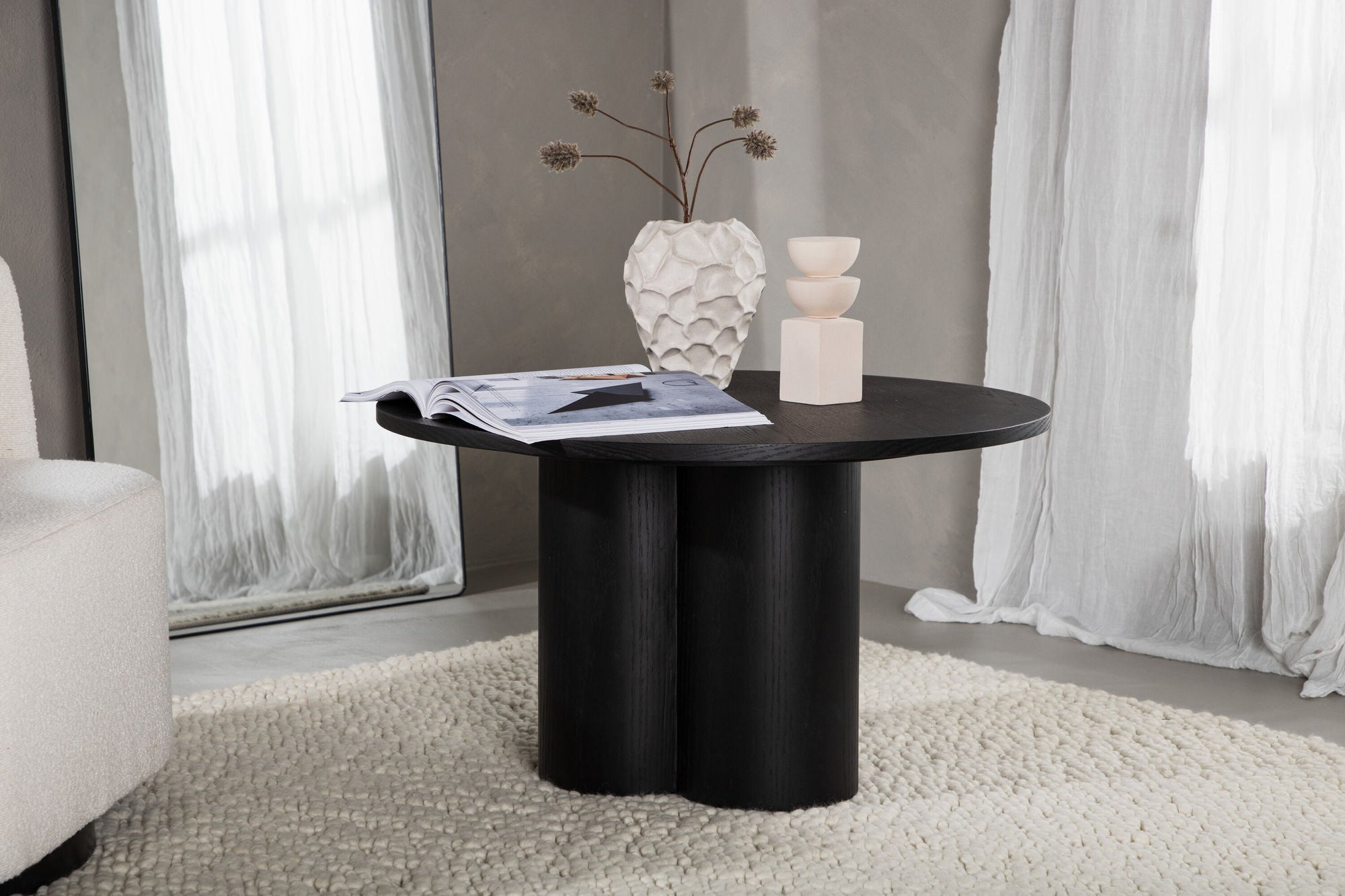 Venture Home Olivia Sofa bord - Black Veneer