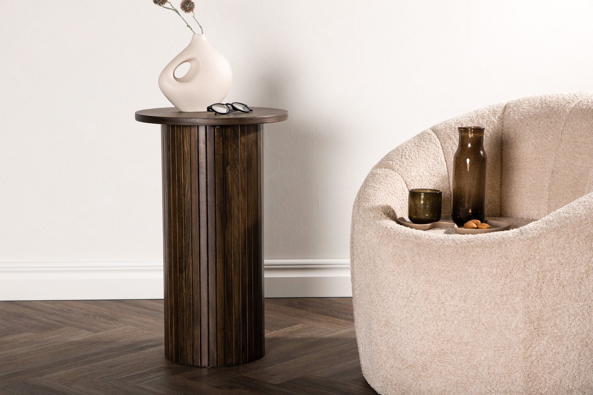 Venture Home Bianca Side bord - Mocca Veneer