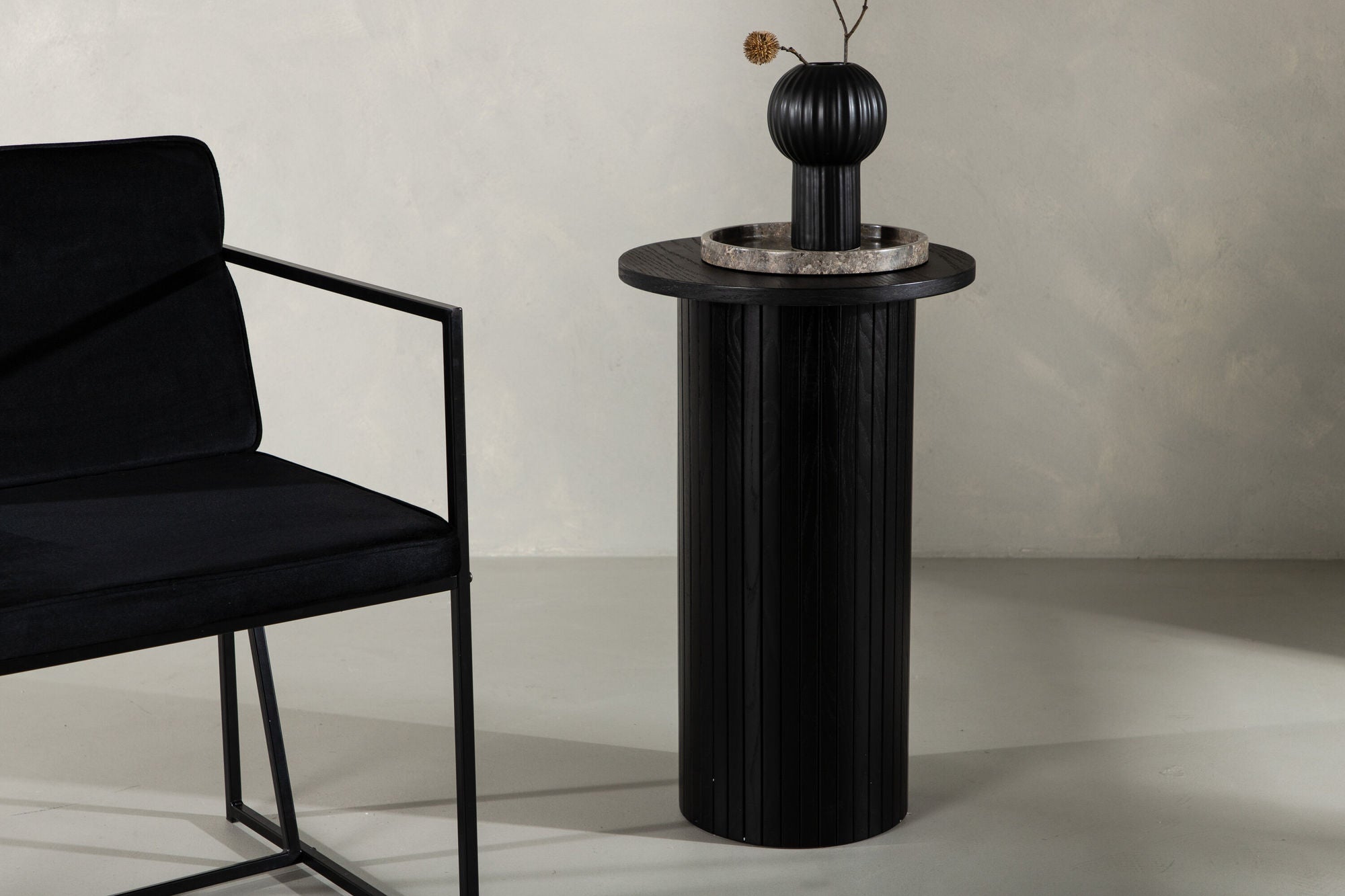 Venture Home Bianca Side bord - Black Veneer