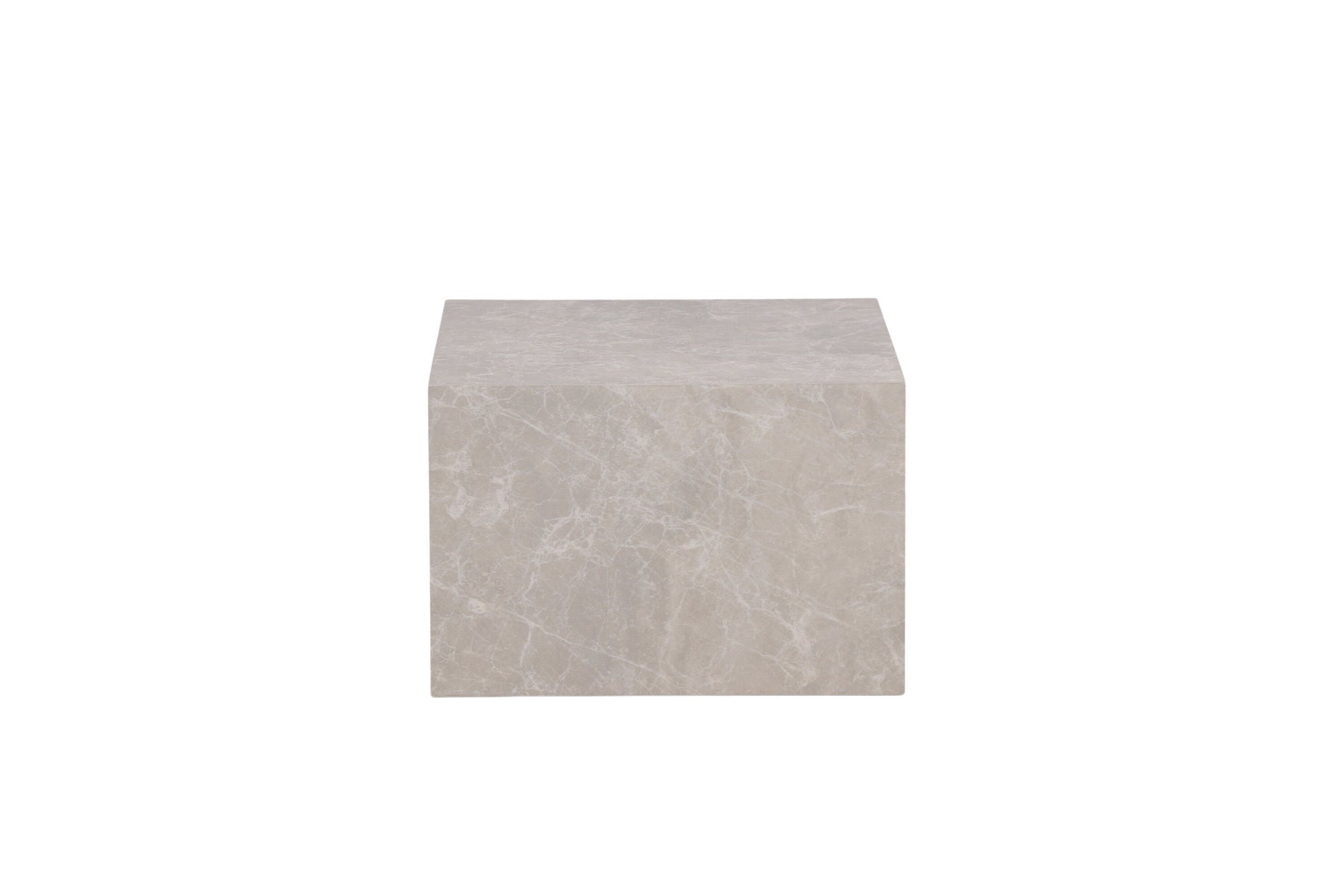 Venture Home York Low Sofa bord - Beige / Marble look MDF