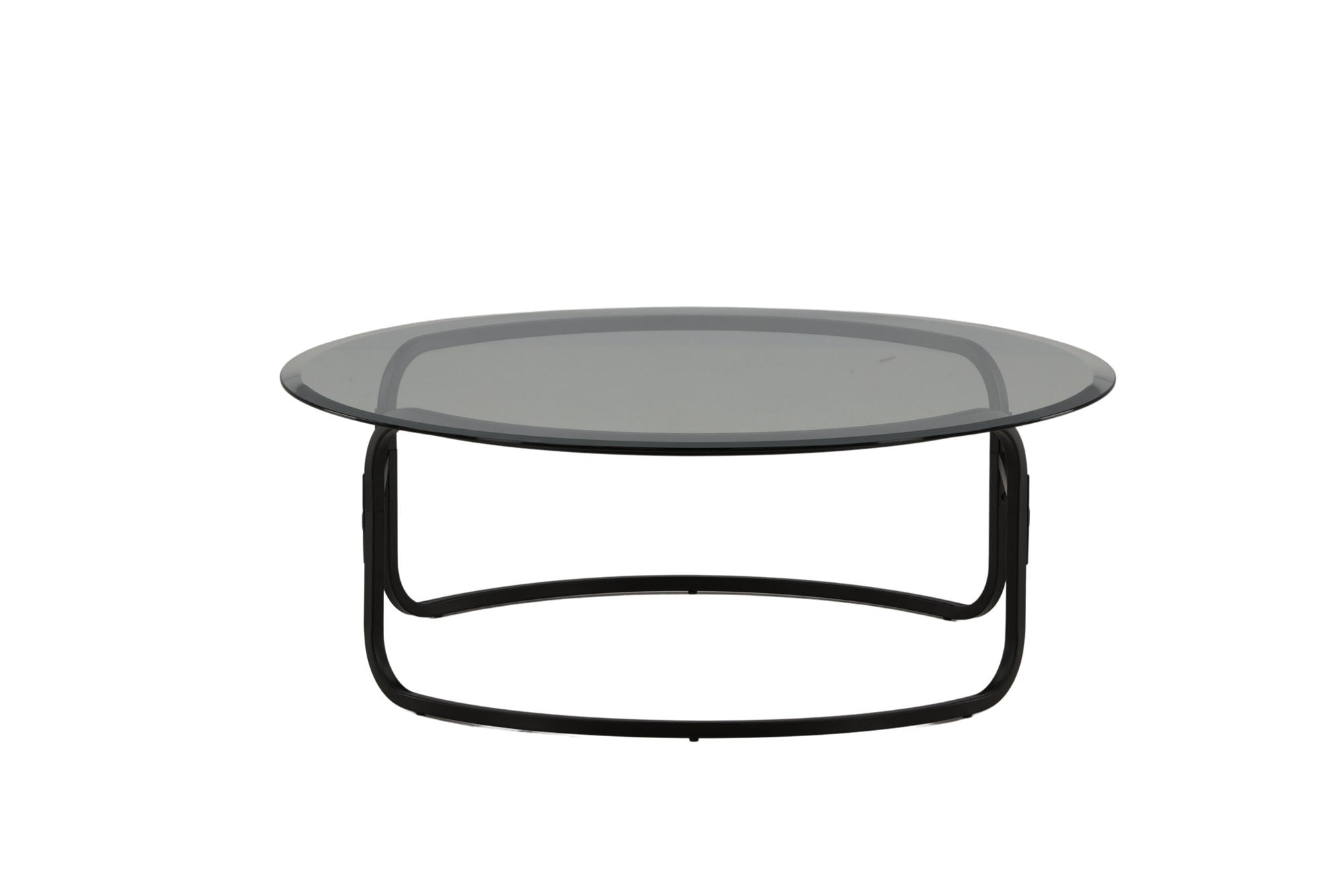 Furniture Fashion Lomma Sofa bord - Black / Clear glass