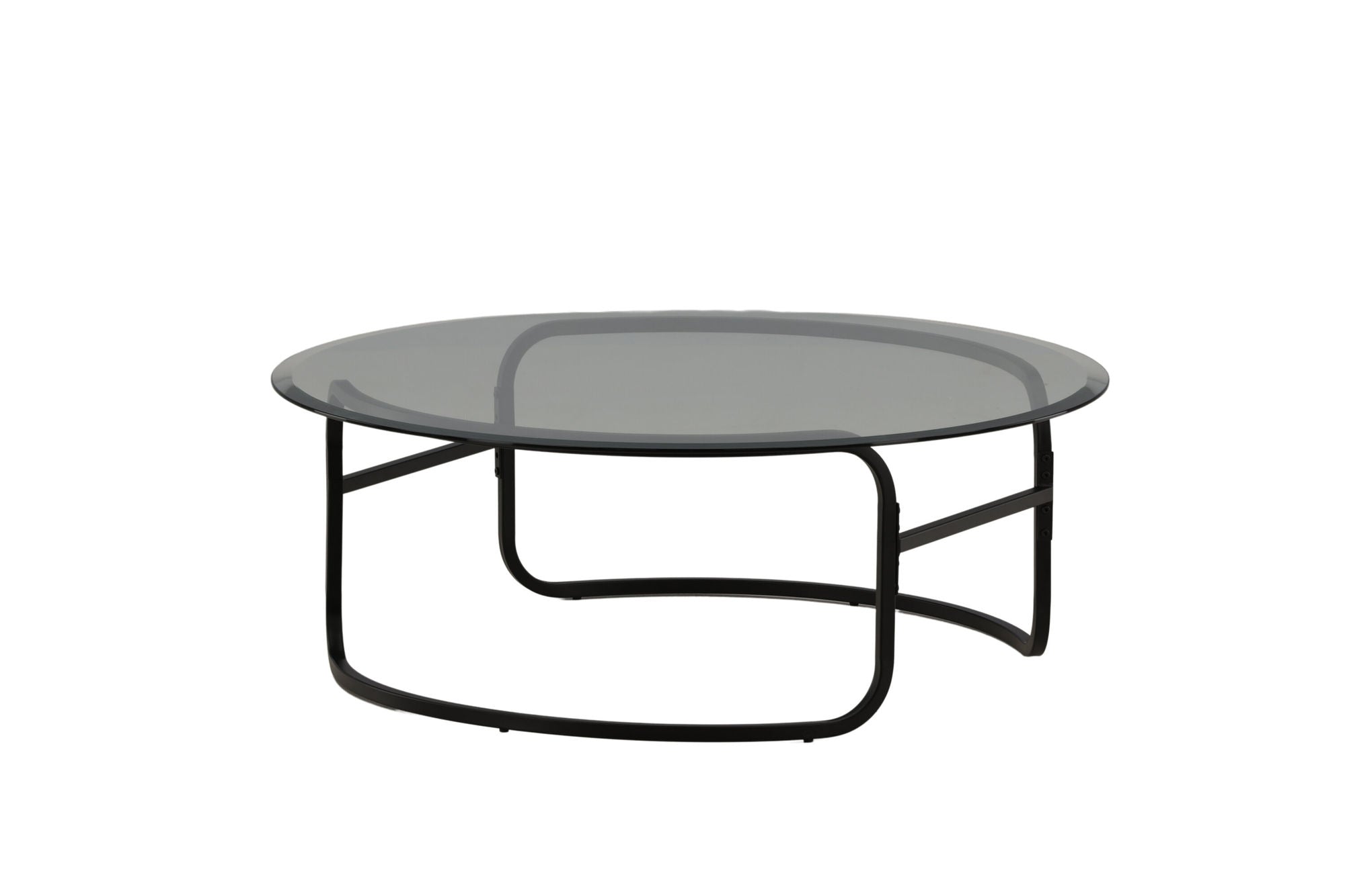 Furniture Fashion Lomma Sofa bord - Black / Clear glass