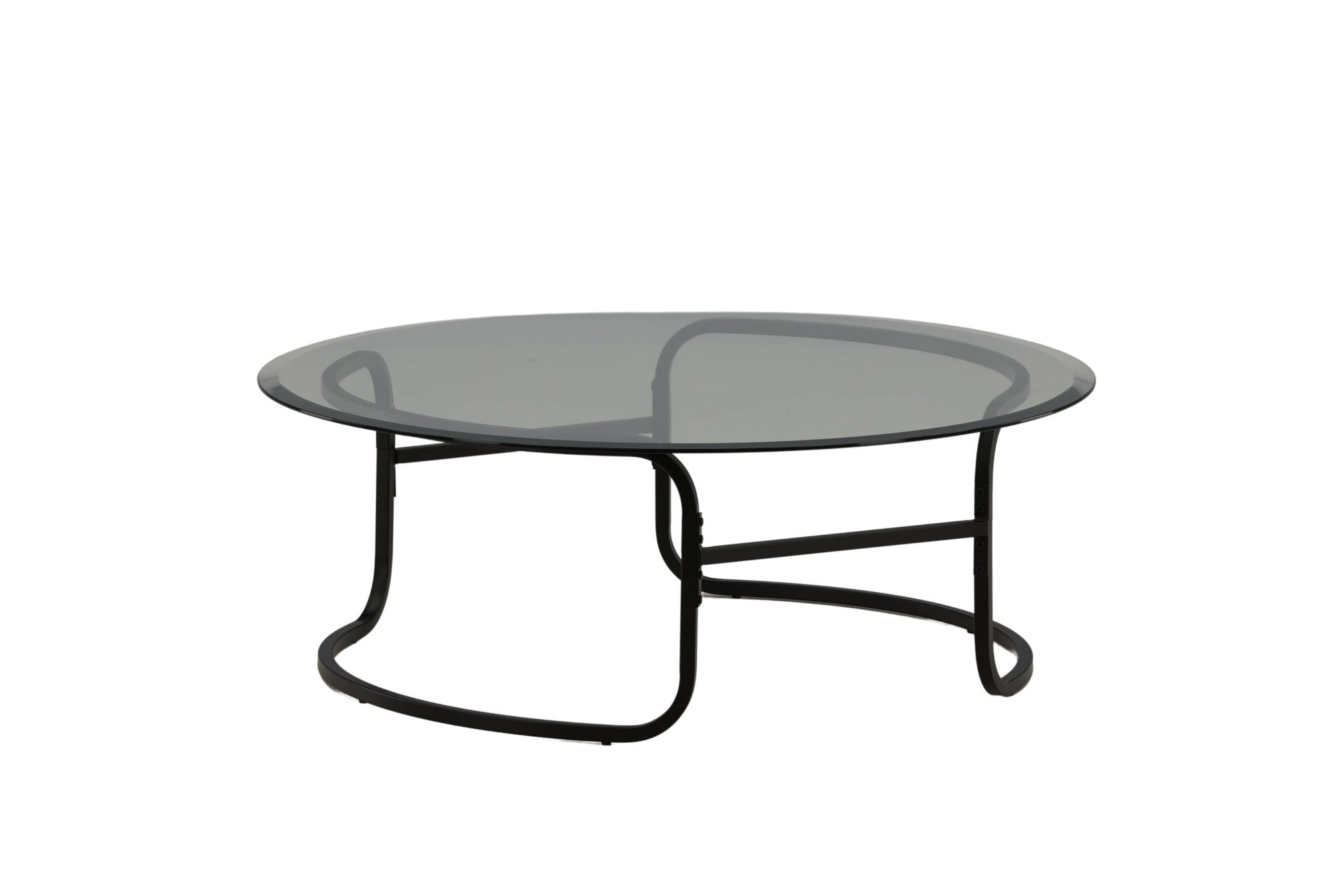 Furniture Fashion Lomma Sofa bord - Black / Clear glass