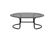 Furniture Fashion Lomma Sofa bord - Black / Clear glass