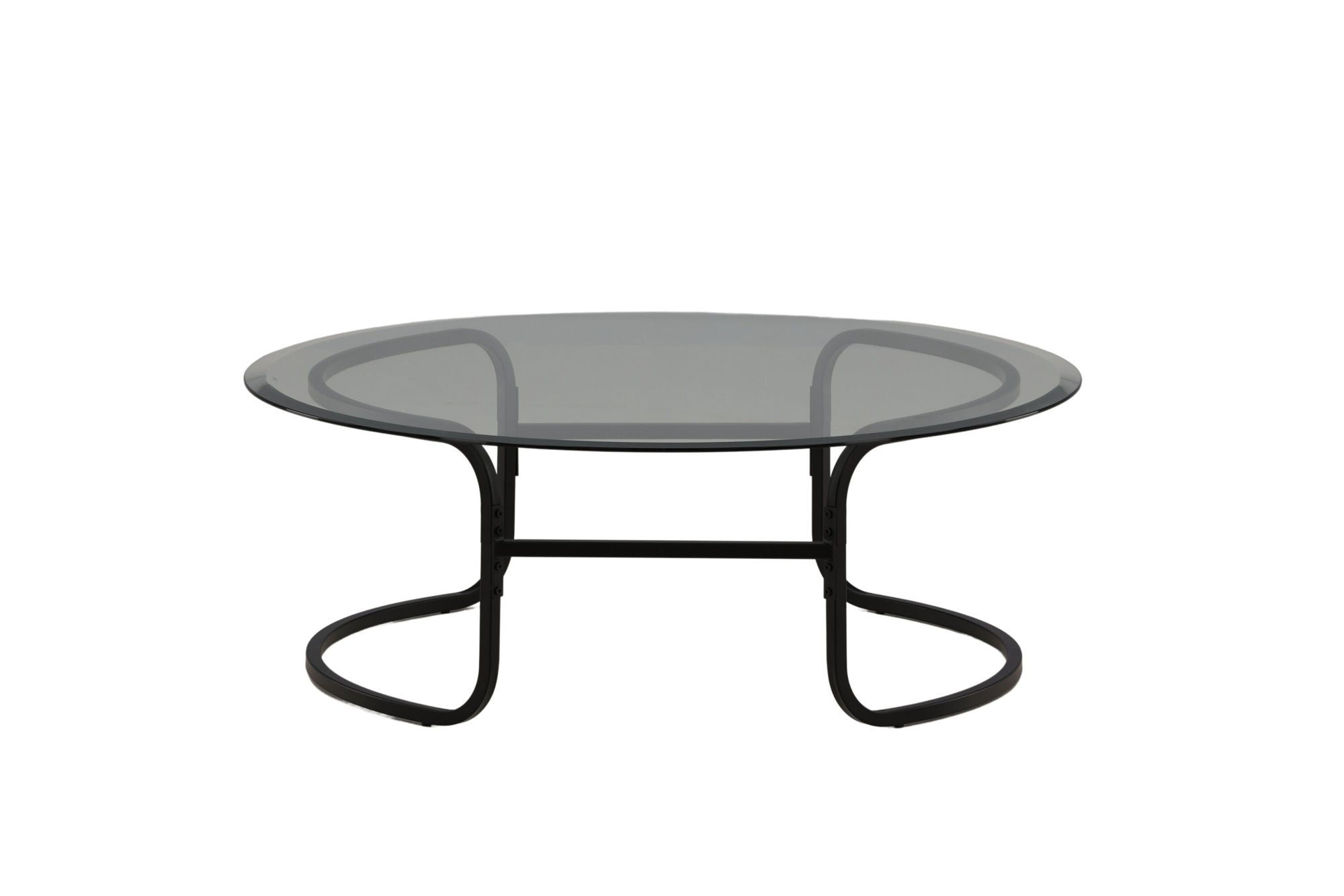 Furniture Fashion Lomma Sofa bord - Black / Clear glass