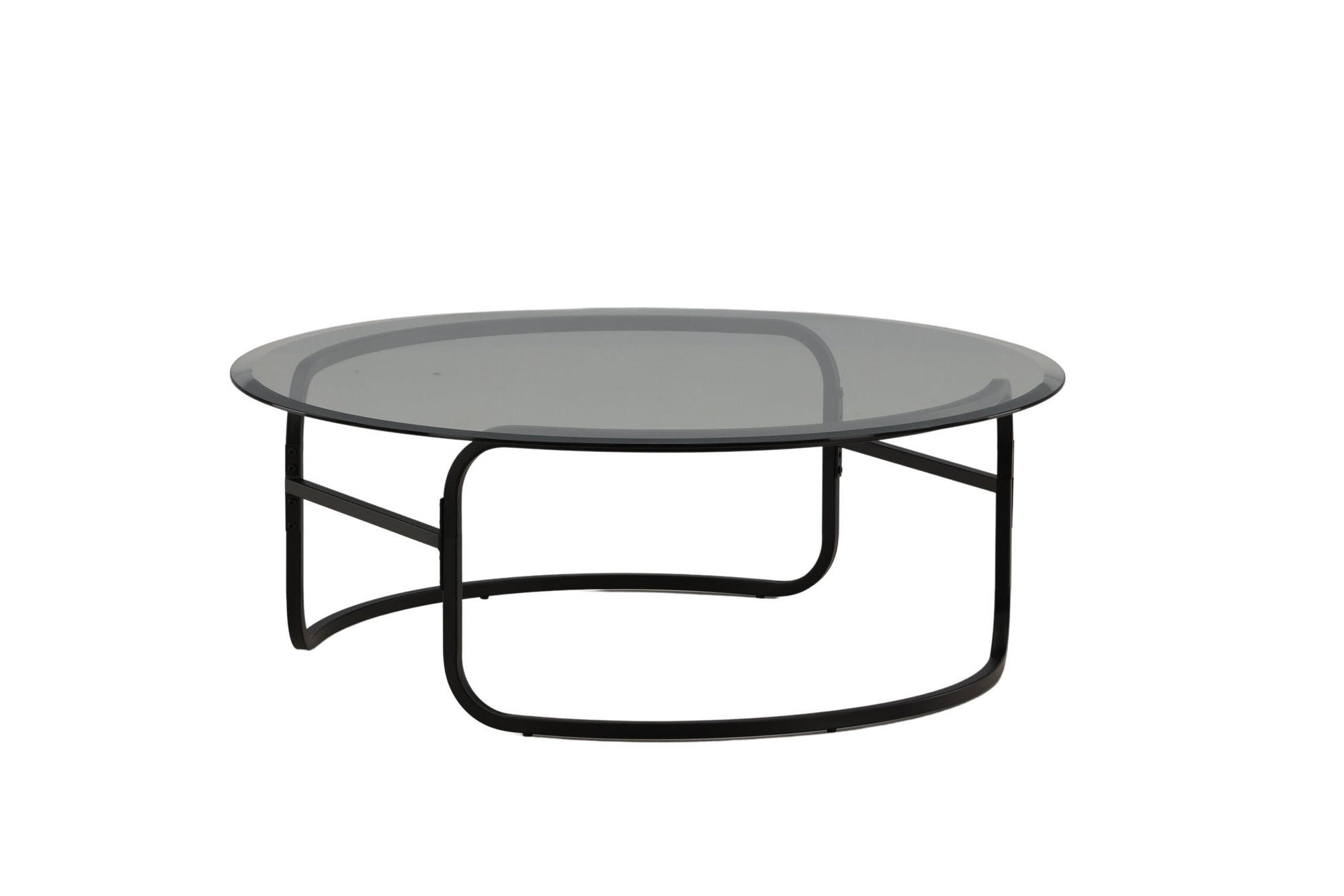 Furniture Fashion Lomma Sofa bord - Black / Clear glass