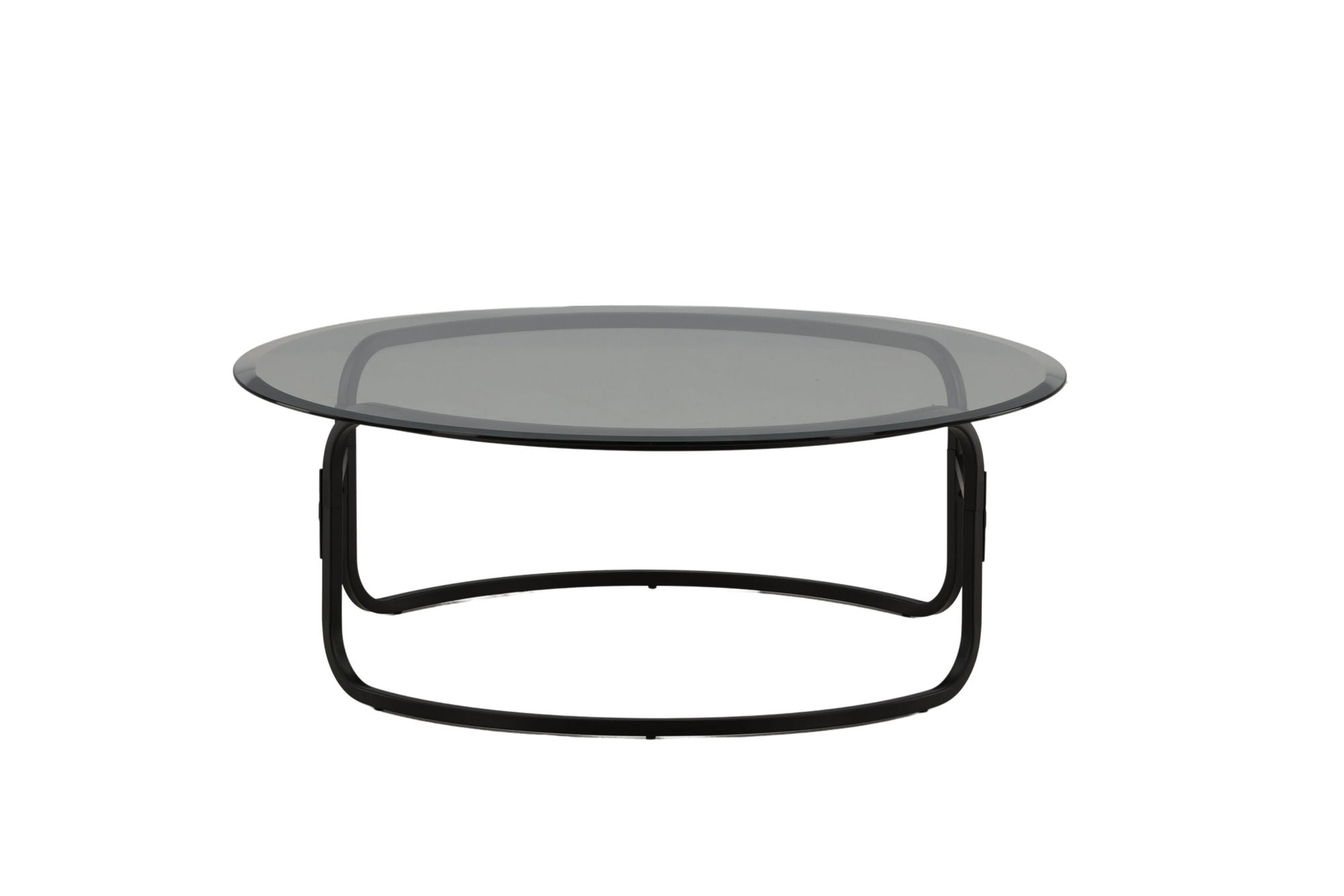 Furniture Fashion Lomma Sofa bord - Black / Clear glass