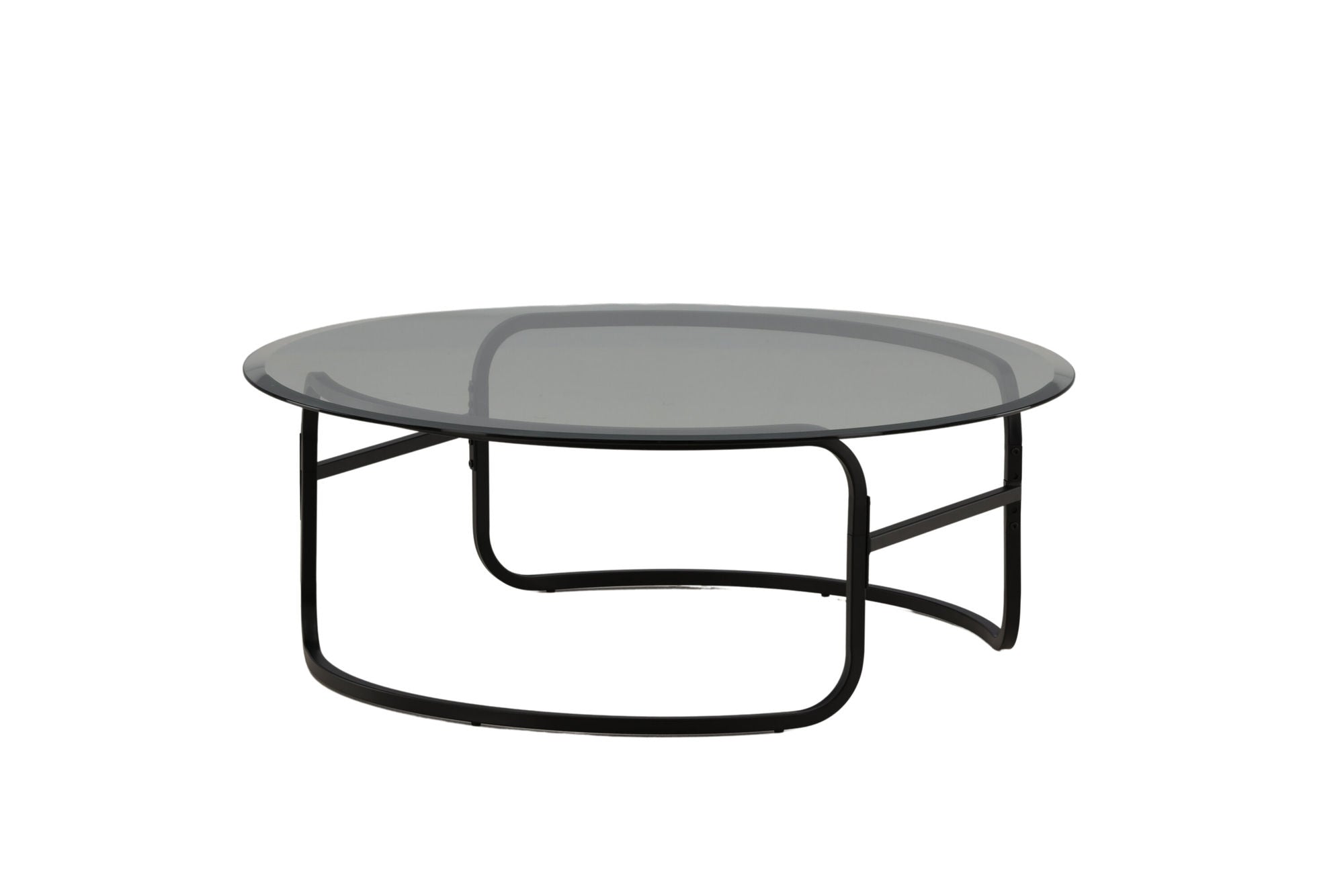 Furniture Fashion Lomma Sofa bord - Black / Clear glass