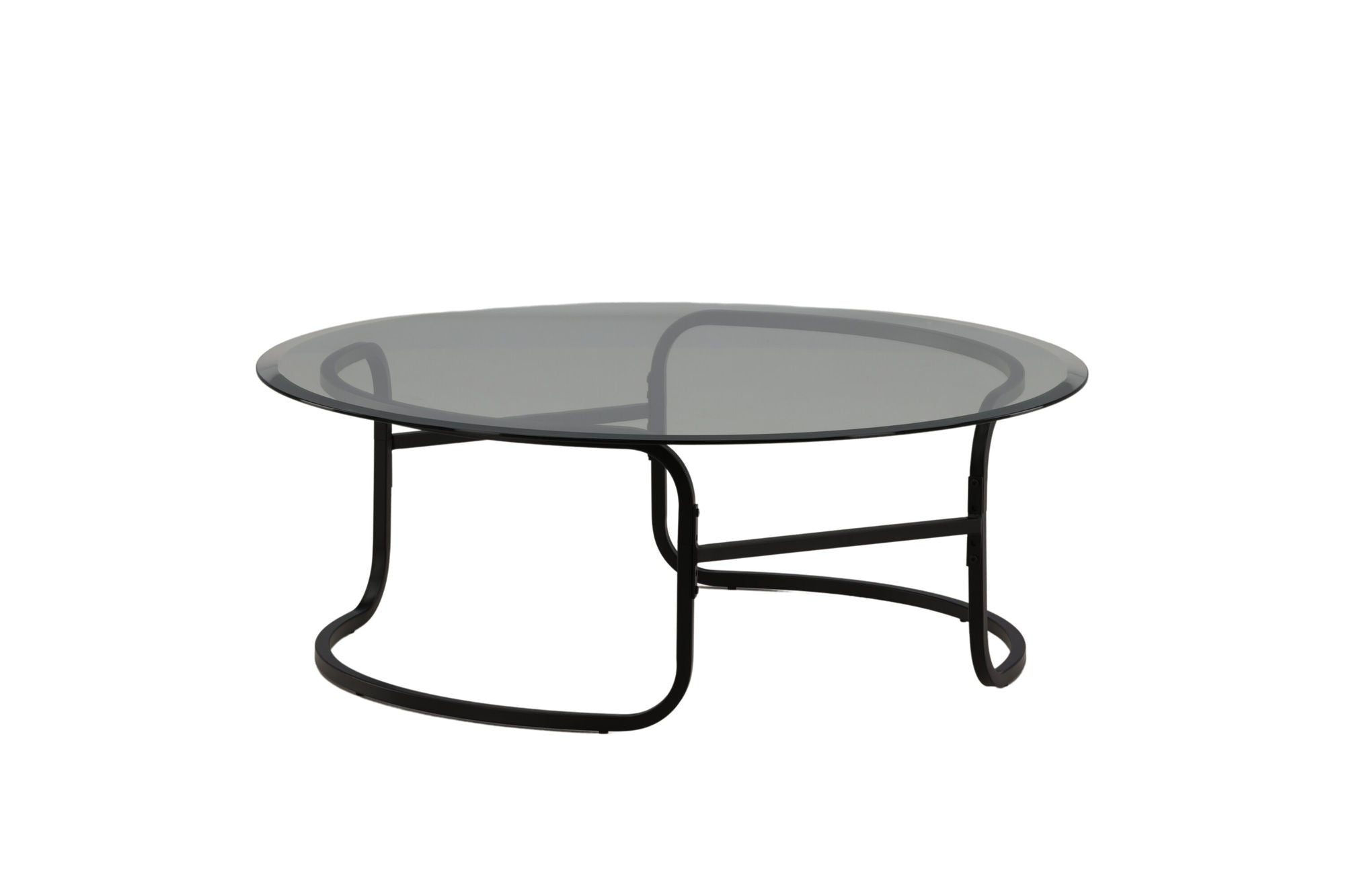 Furniture Fashion Lomma Sofa bord - Black / Clear glass