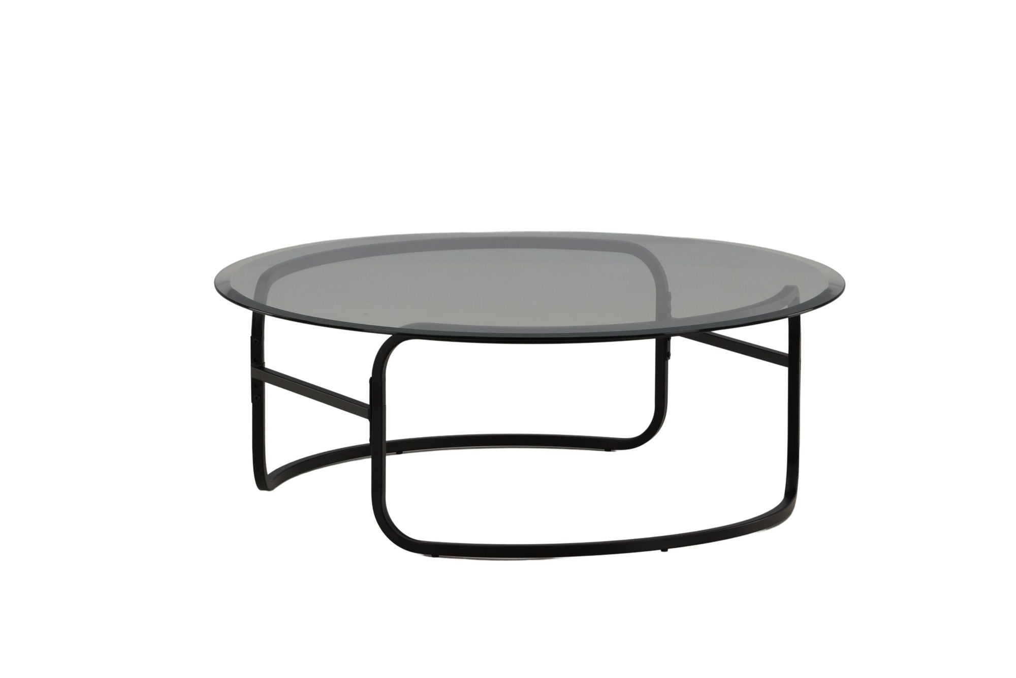 Furniture Fashion Lomma Sofa bord - Black / Clear glass